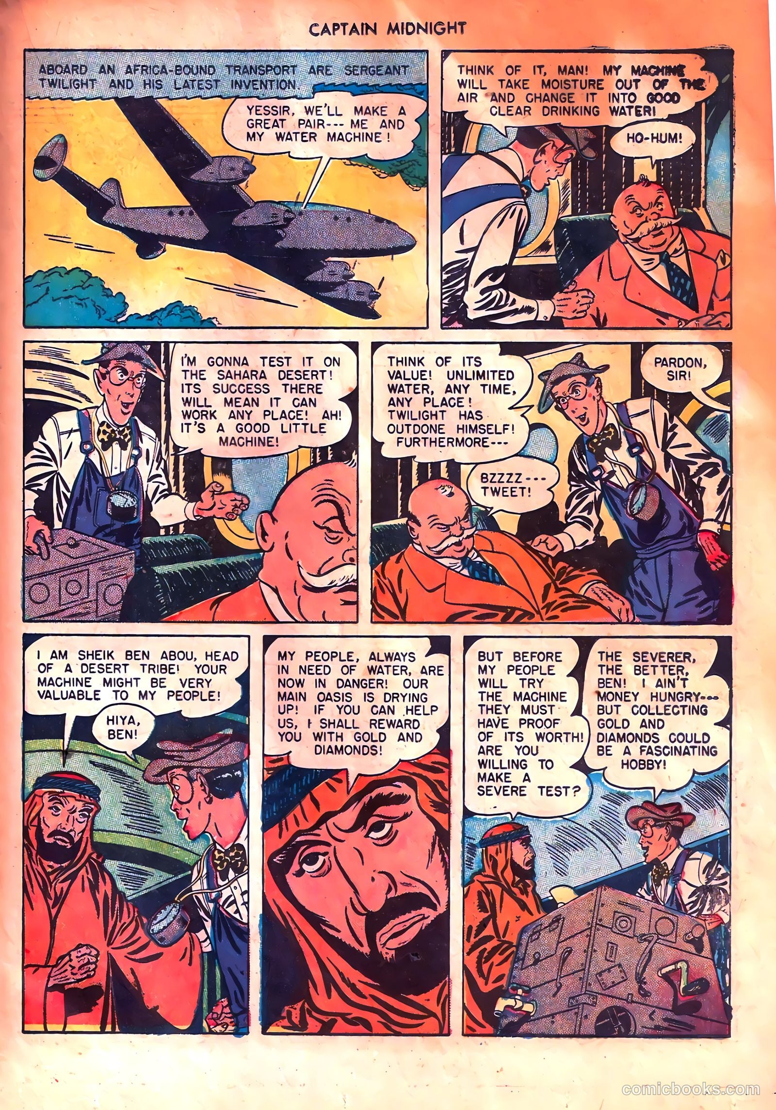 Captain Midnight #45 — page 27 of 52