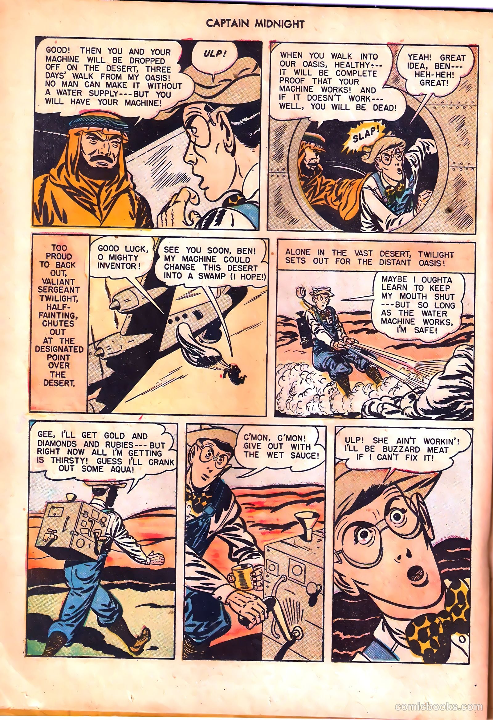 Captain Midnight #45 — page 28 of 52