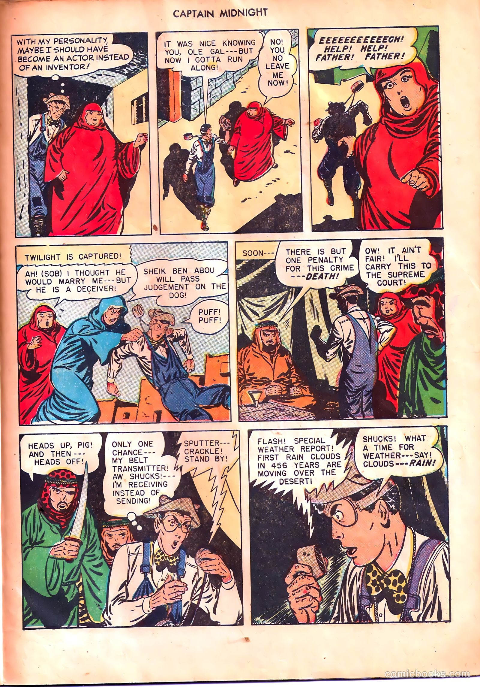 Captain Midnight #45 — page 31 of 52