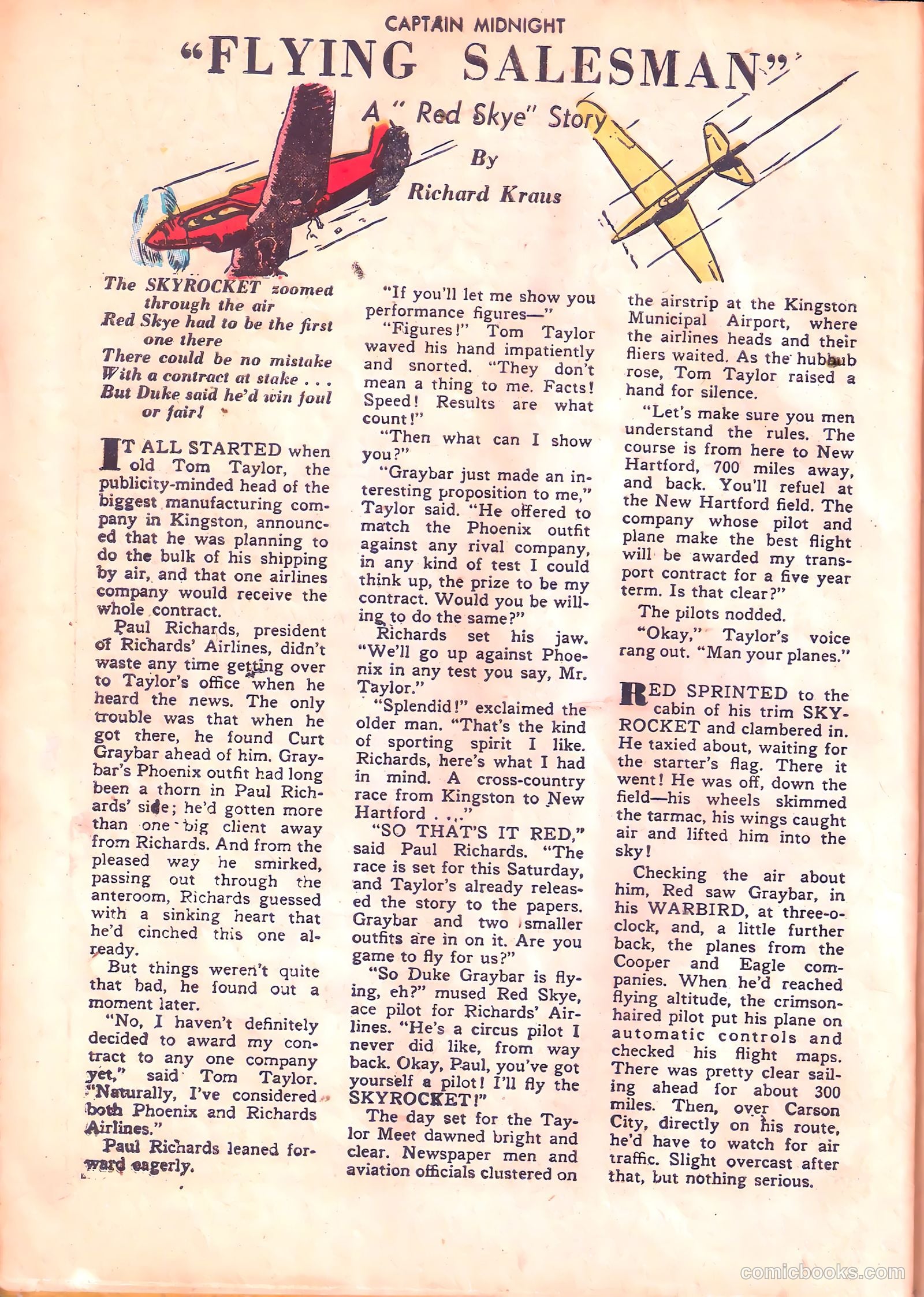 Captain Midnight #45 — page 34 of 52