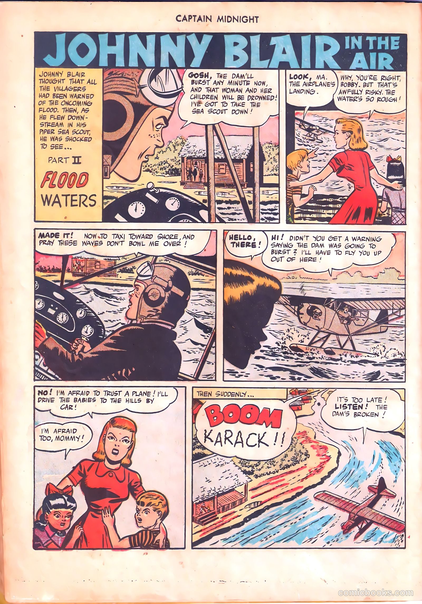 Captain Midnight #45 — page 36 of 52
