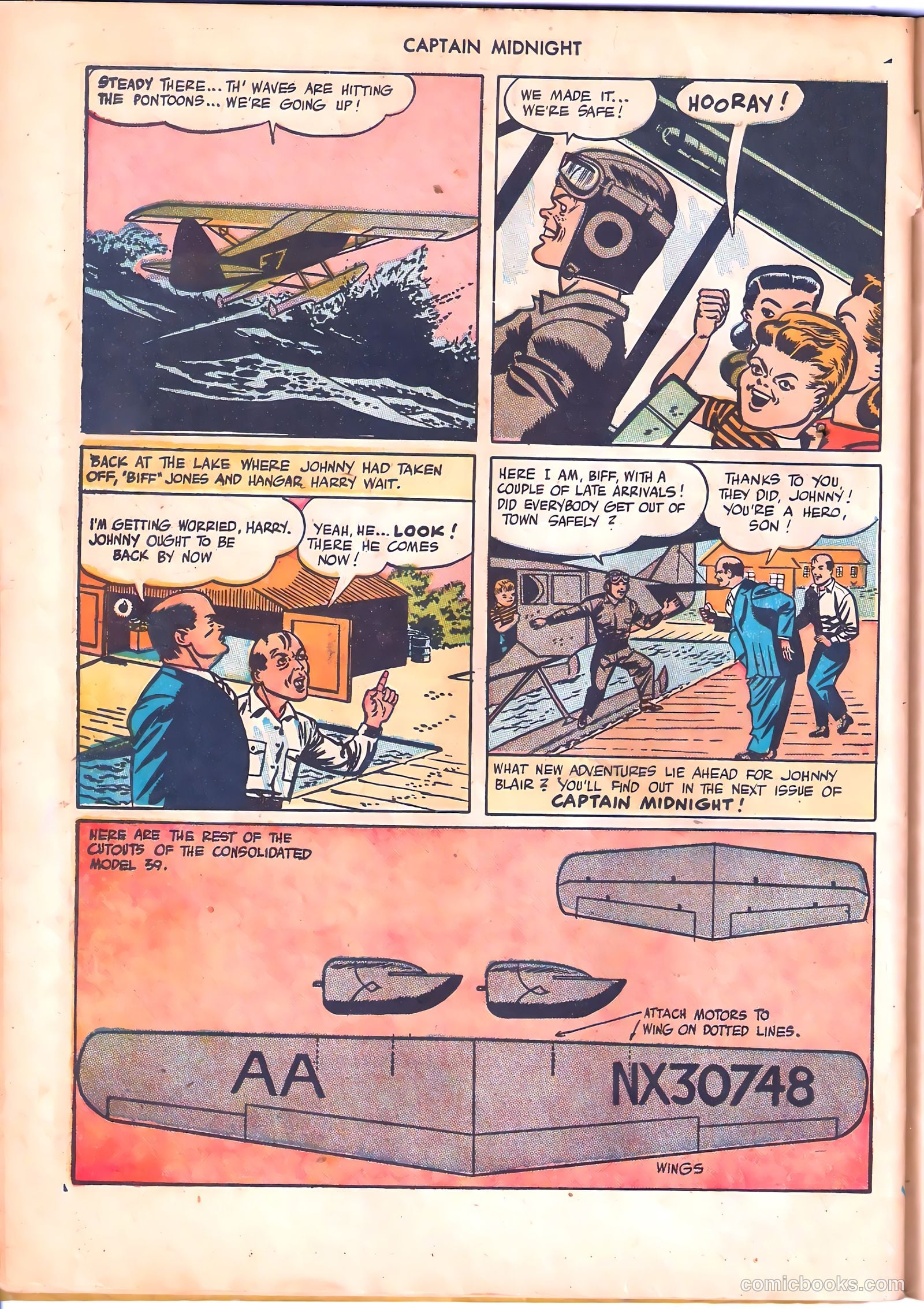 Captain Midnight #45 — page 38 of 52