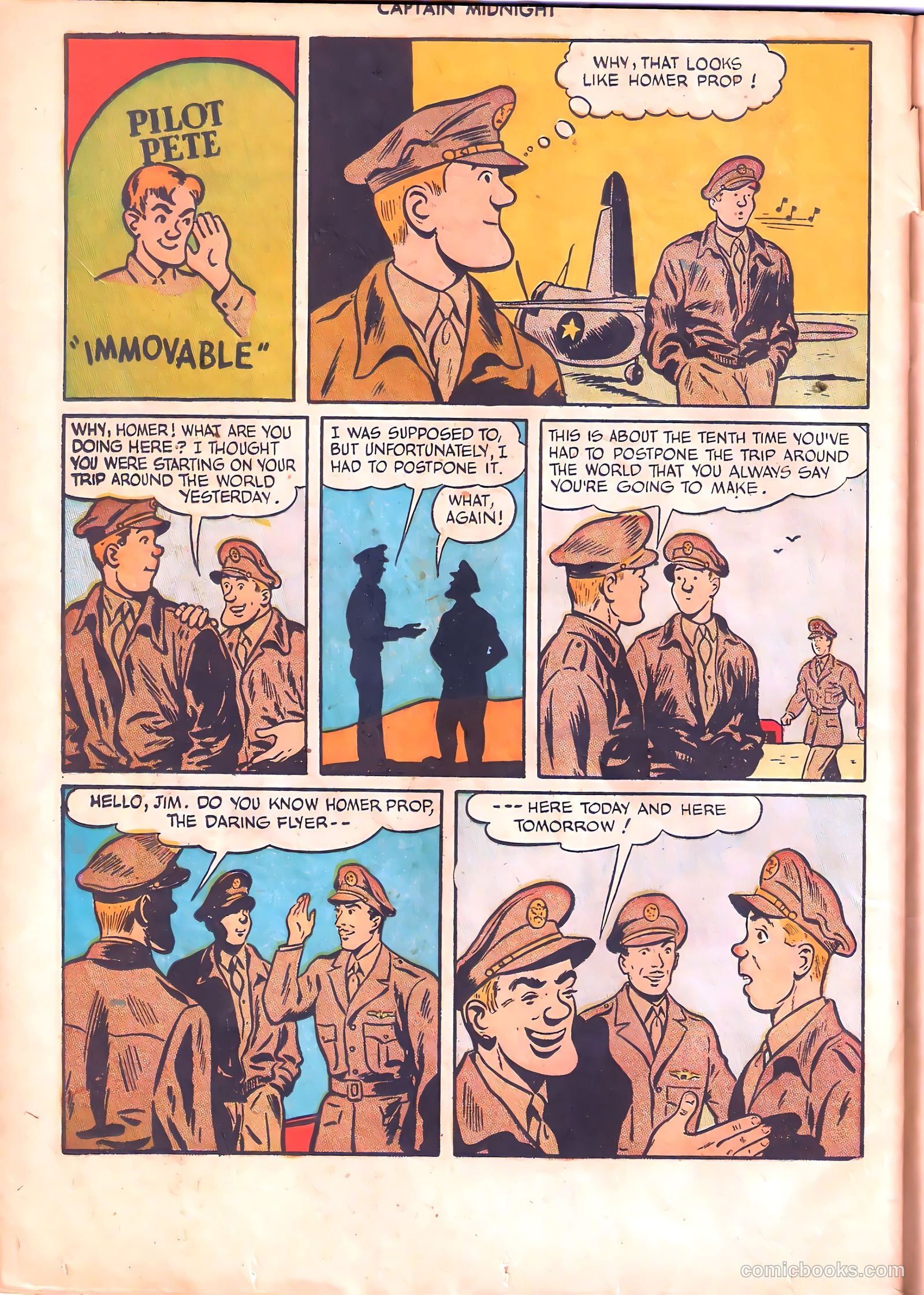 Captain Midnight #45 — page 40 of 52