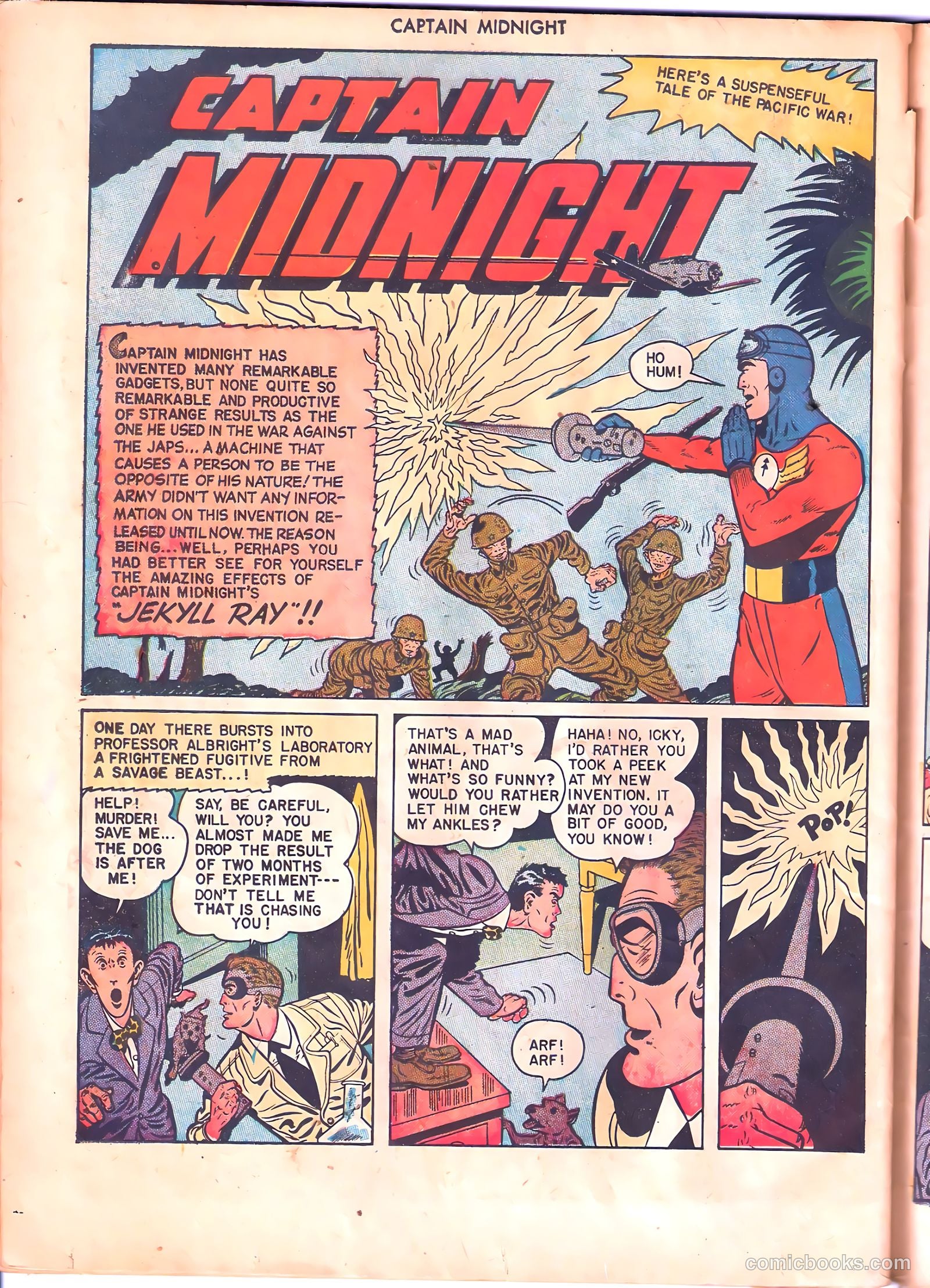 Captain Midnight #45 — page 42 of 52