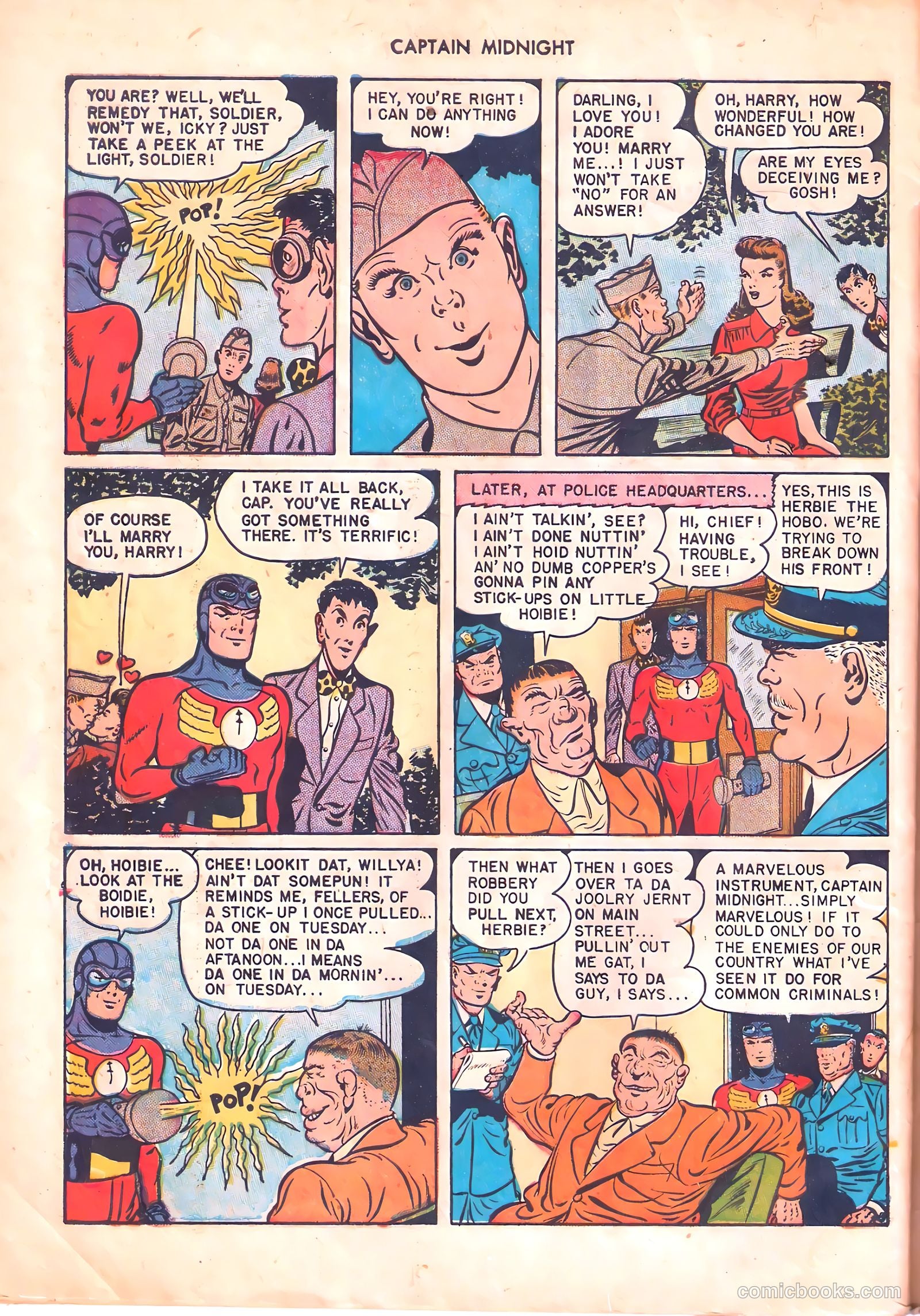 Captain Midnight #45 — page 44 of 52