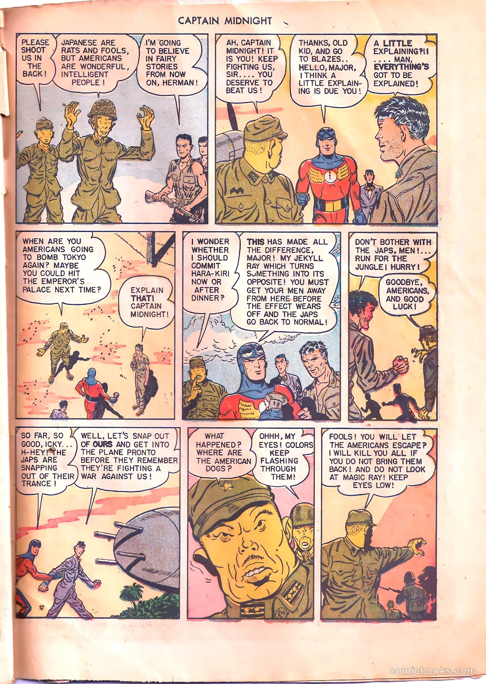Captain Midnight #45 — page 47 of 52