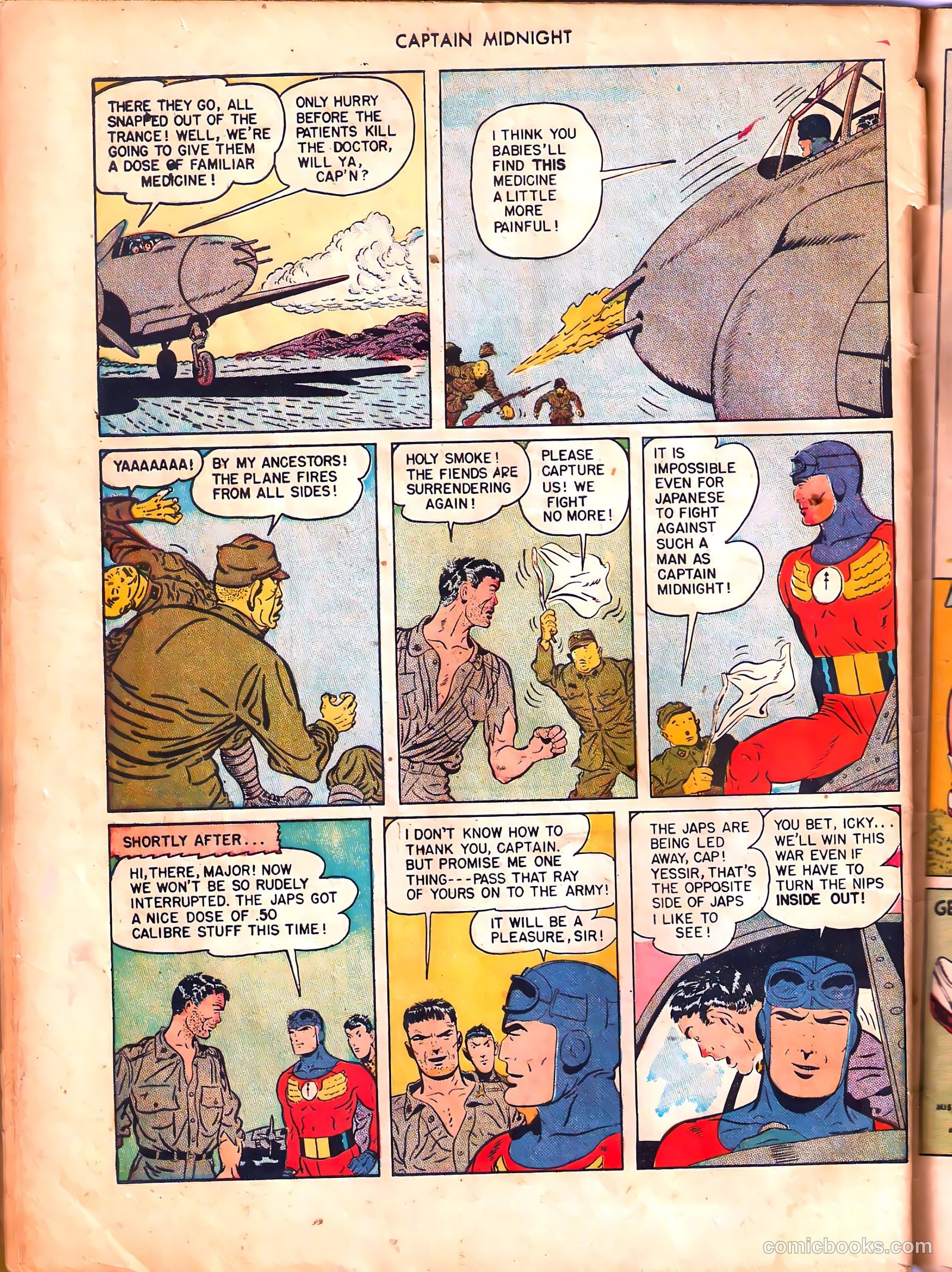 Captain Midnight #45 — page 48 of 52