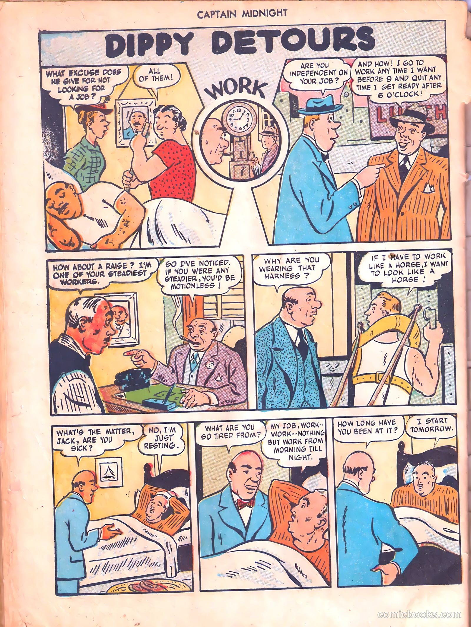 Captain Midnight #45 — page 50 of 52