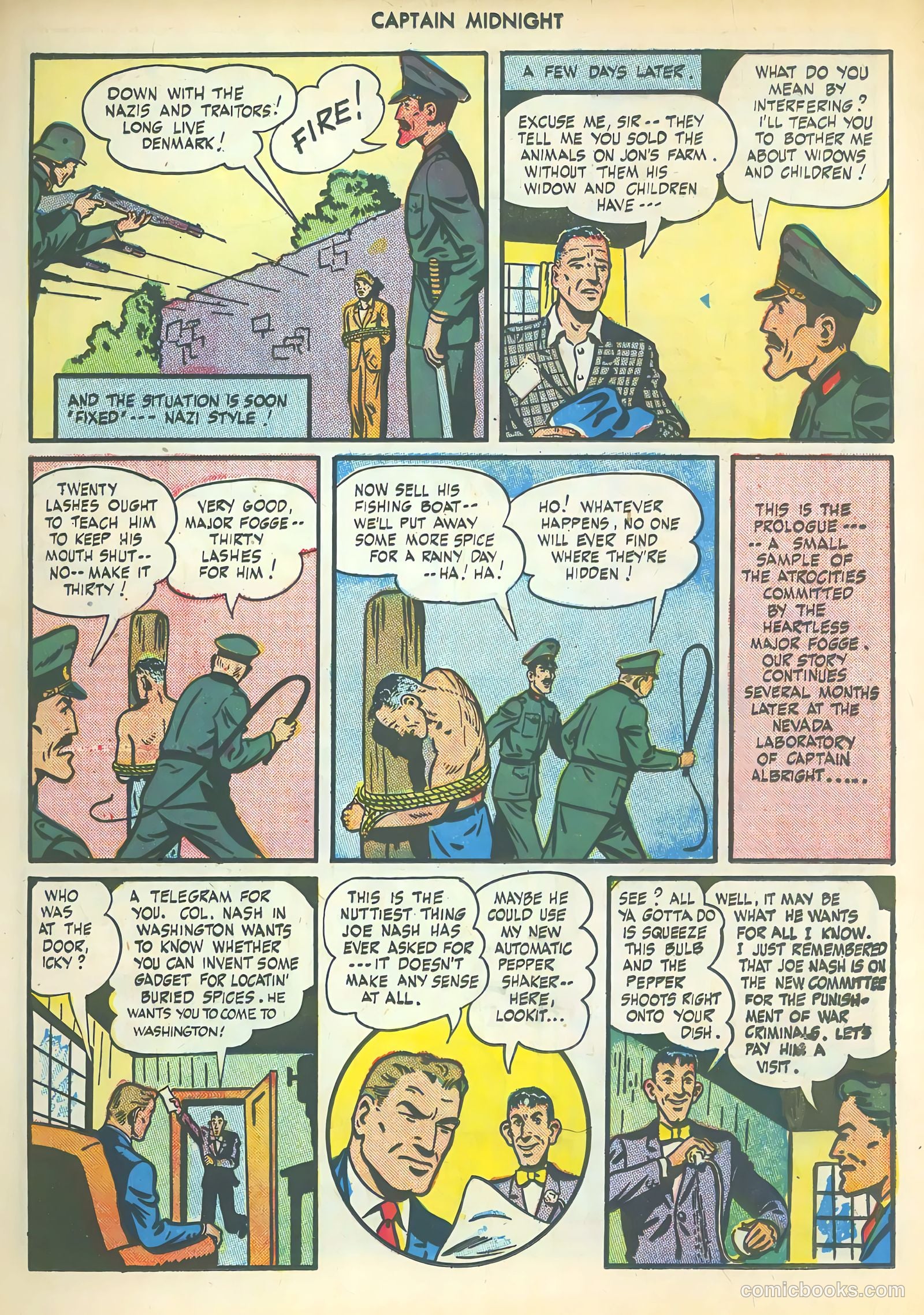 Captain Midnight #46 — page 17 of 52