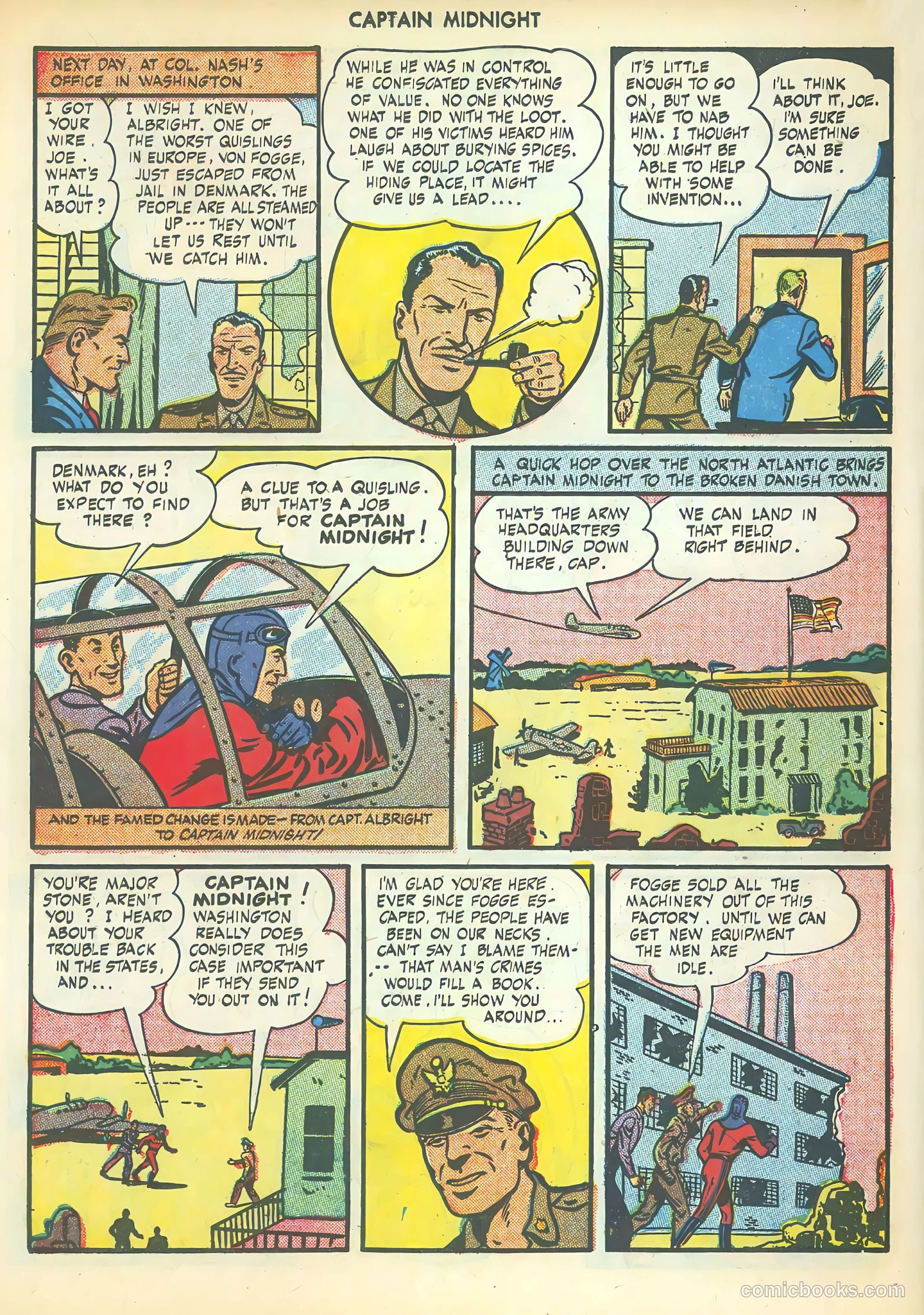 Captain Midnight #46 — page 18 of 52