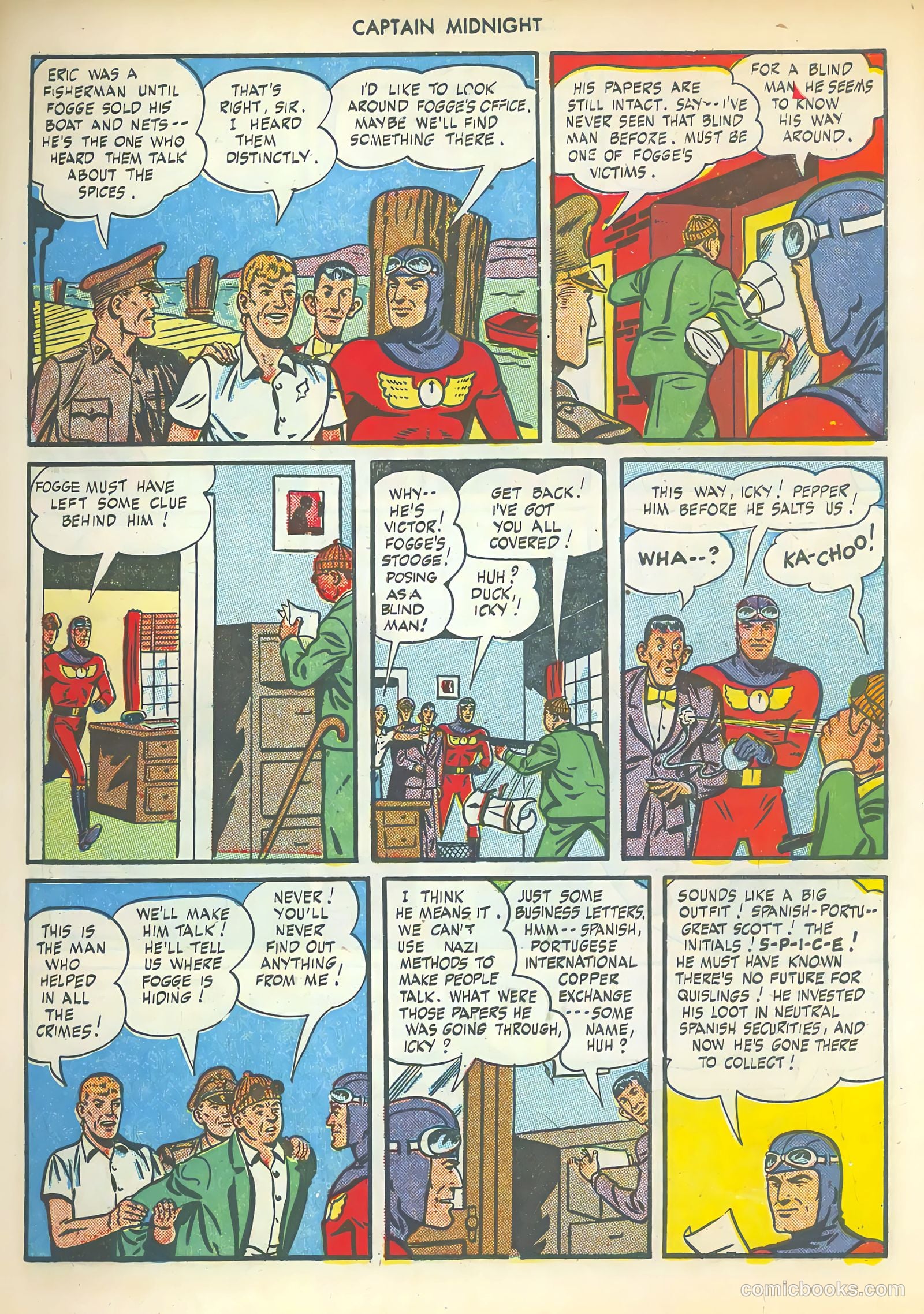 Captain Midnight #46 — page 19 of 52