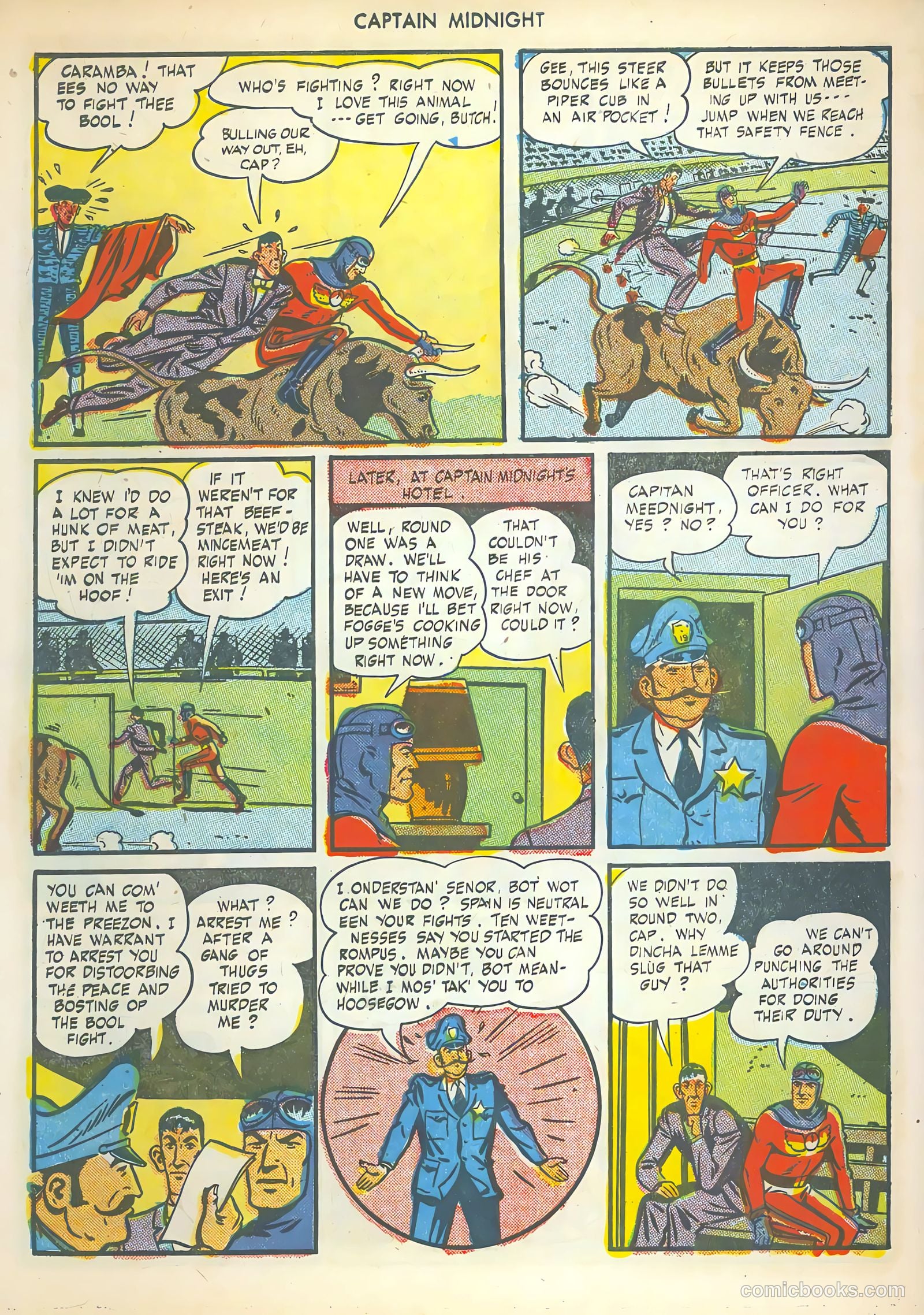 Captain Midnight #46 — page 22 of 52