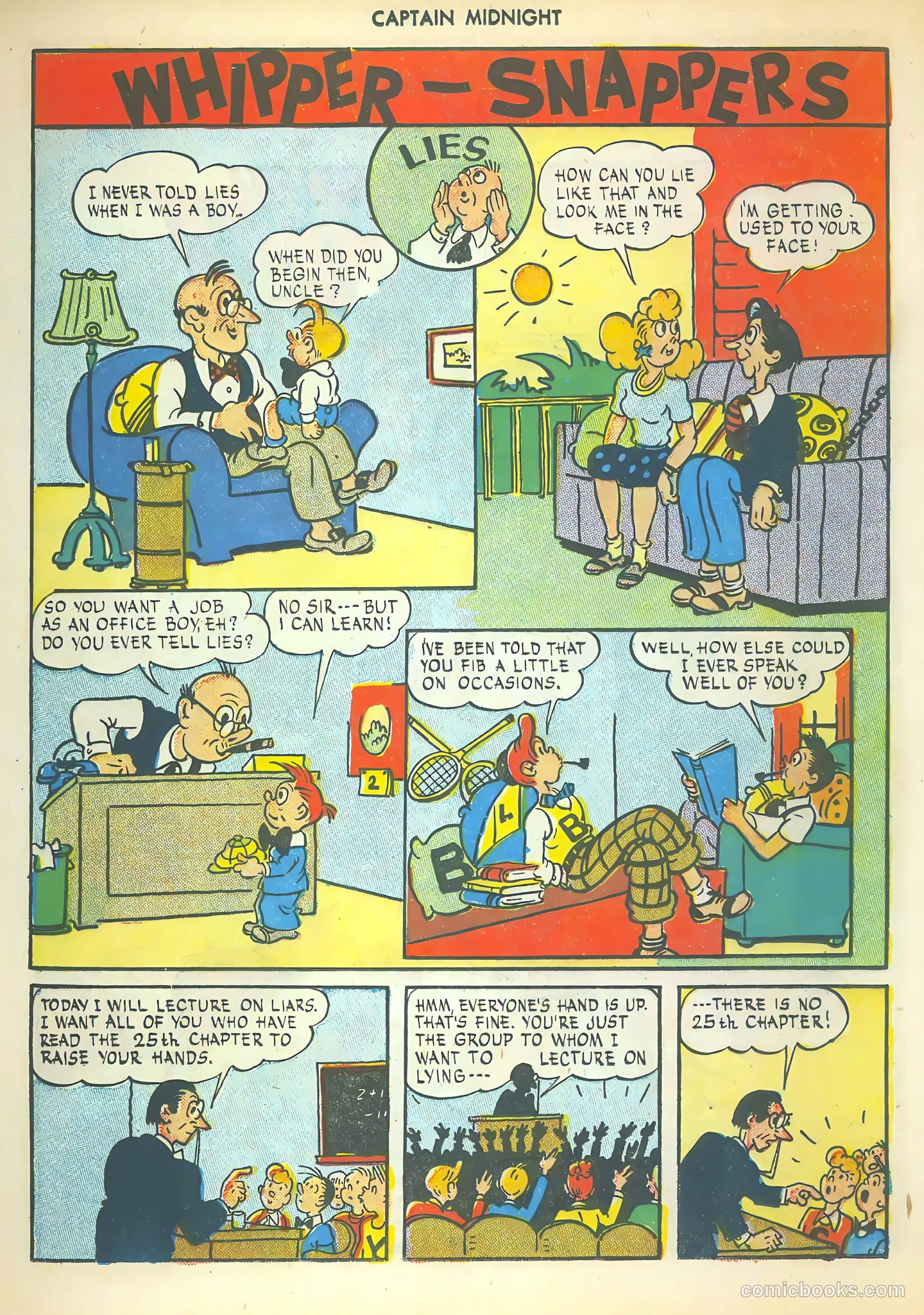 Captain Midnight #46 — page 25 of 52
