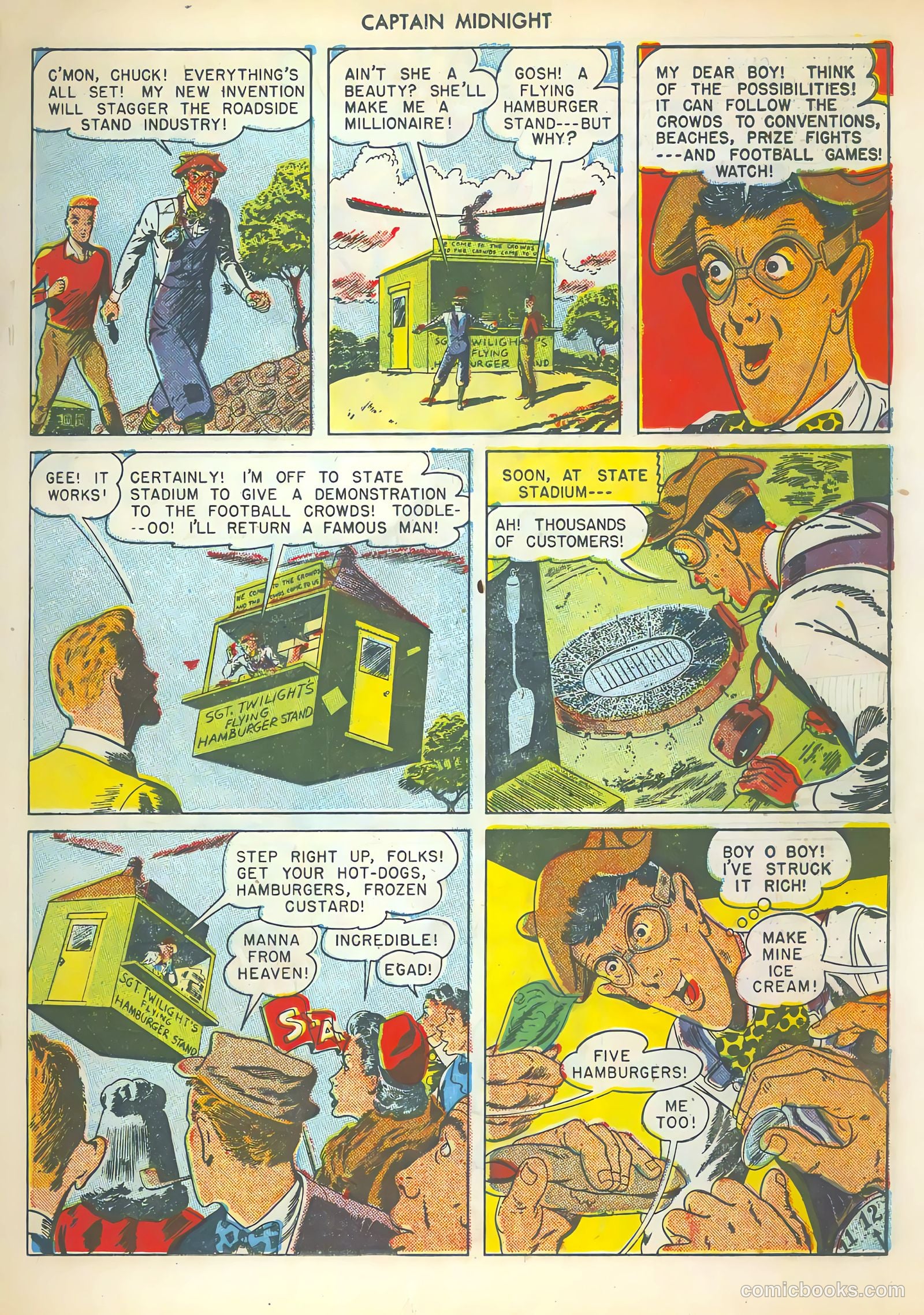 Captain Midnight #46 — page 27 of 52