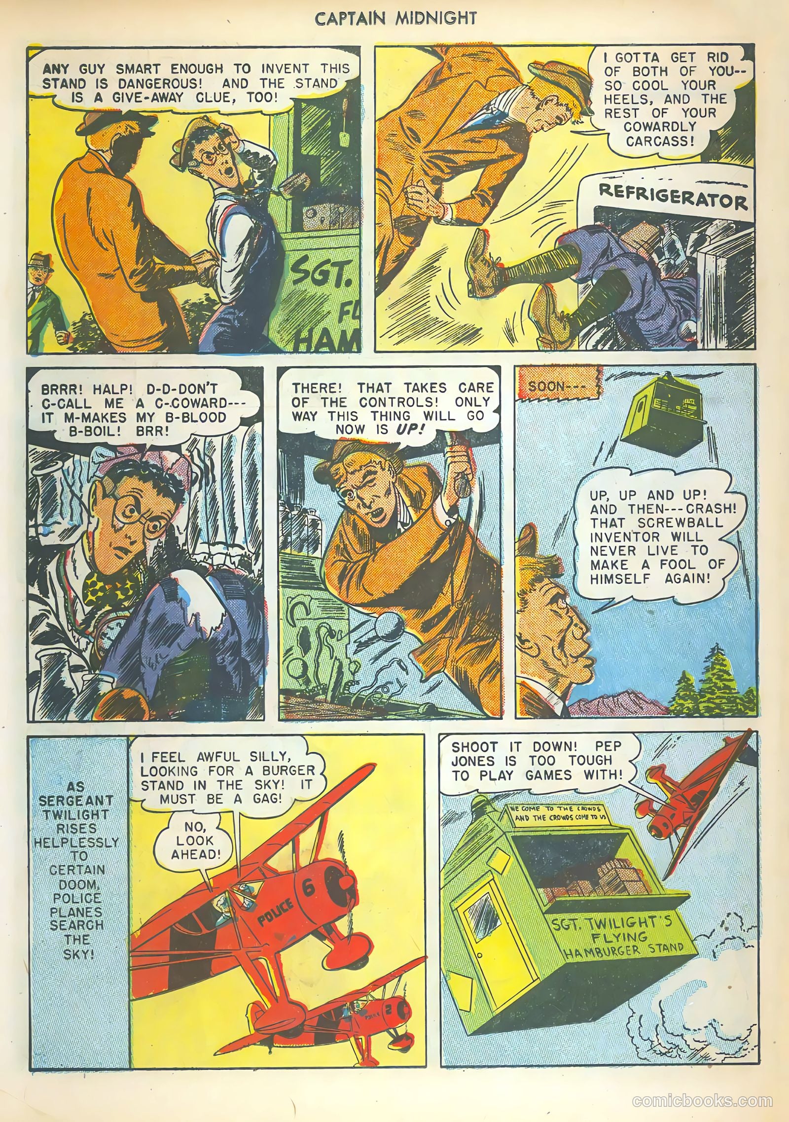 Captain Midnight #46 — page 30 of 52