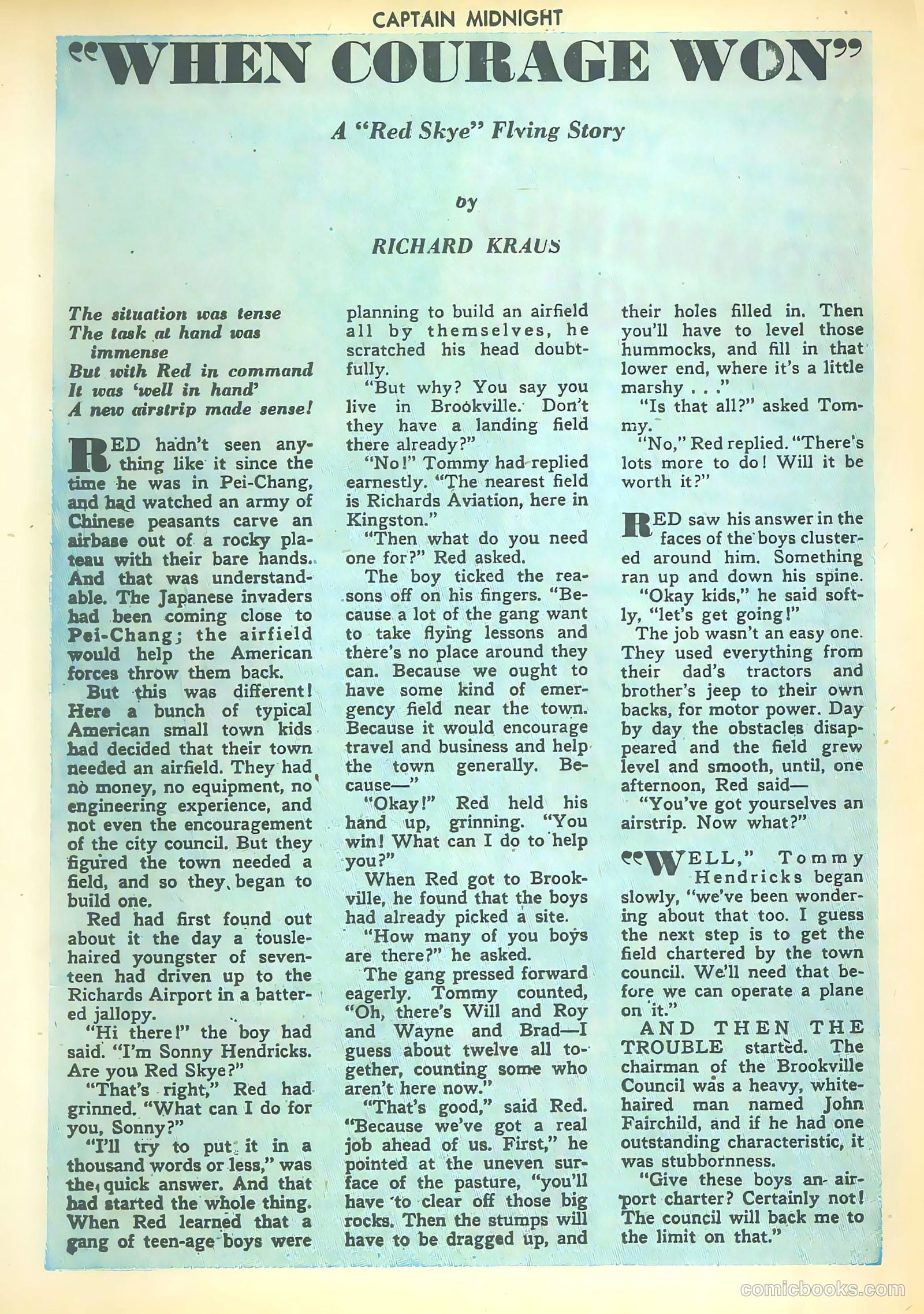 Captain Midnight #46 — page 34 of 52