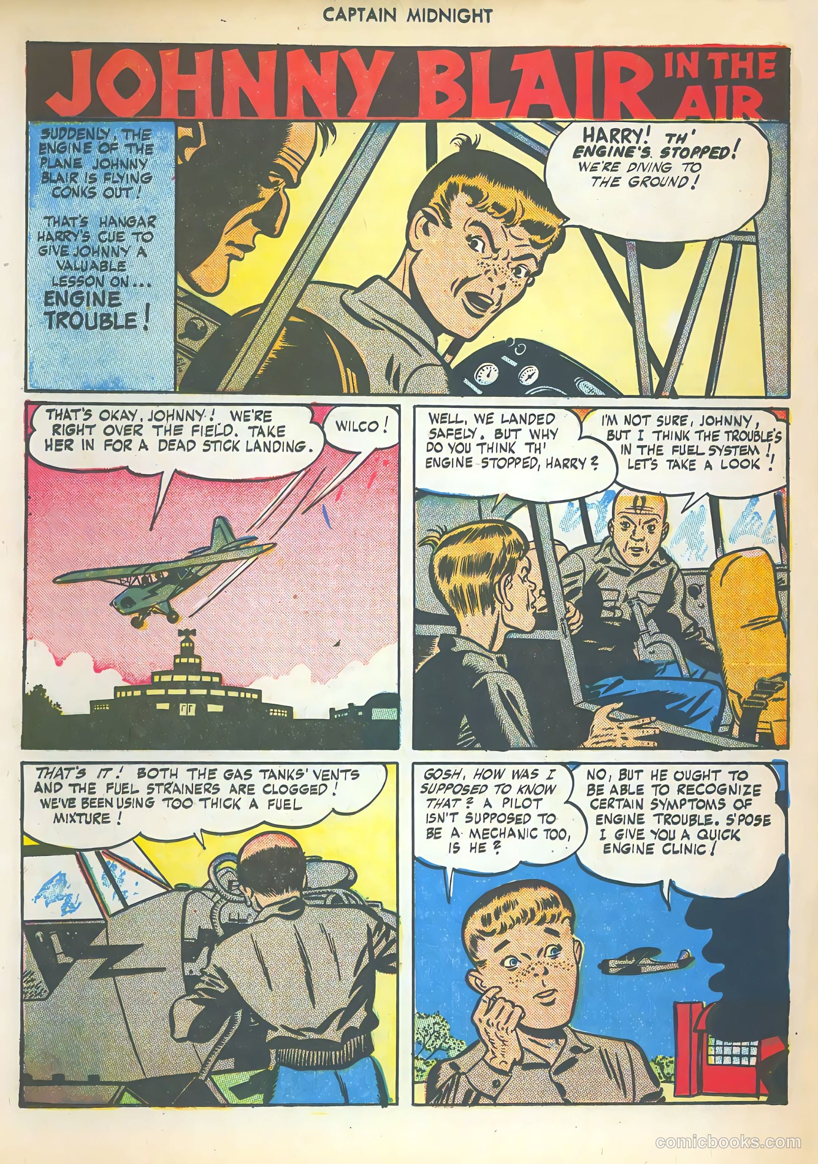 Captain Midnight #46 — page 36 of 52