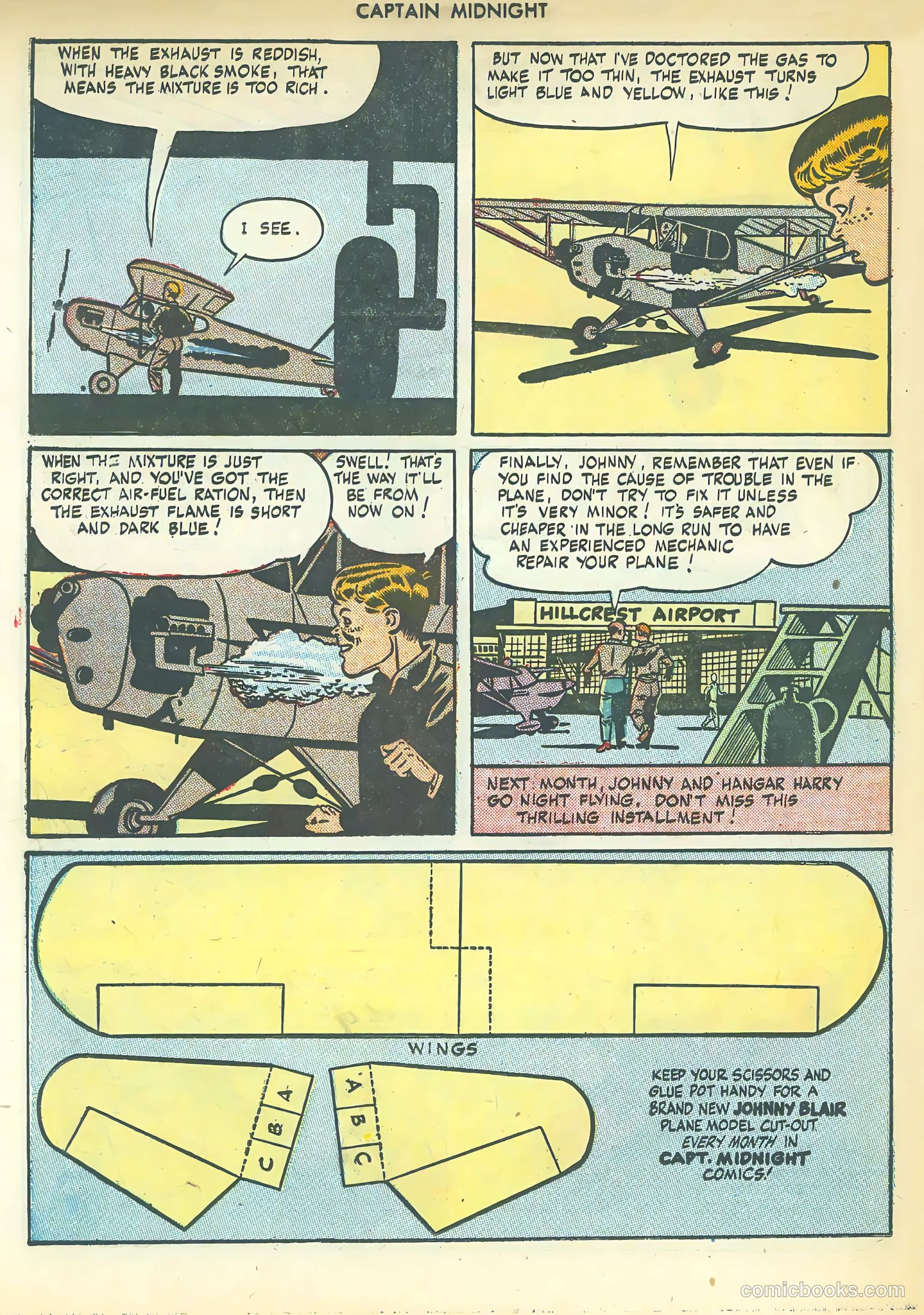 Captain Midnight #46 — page 38 of 52