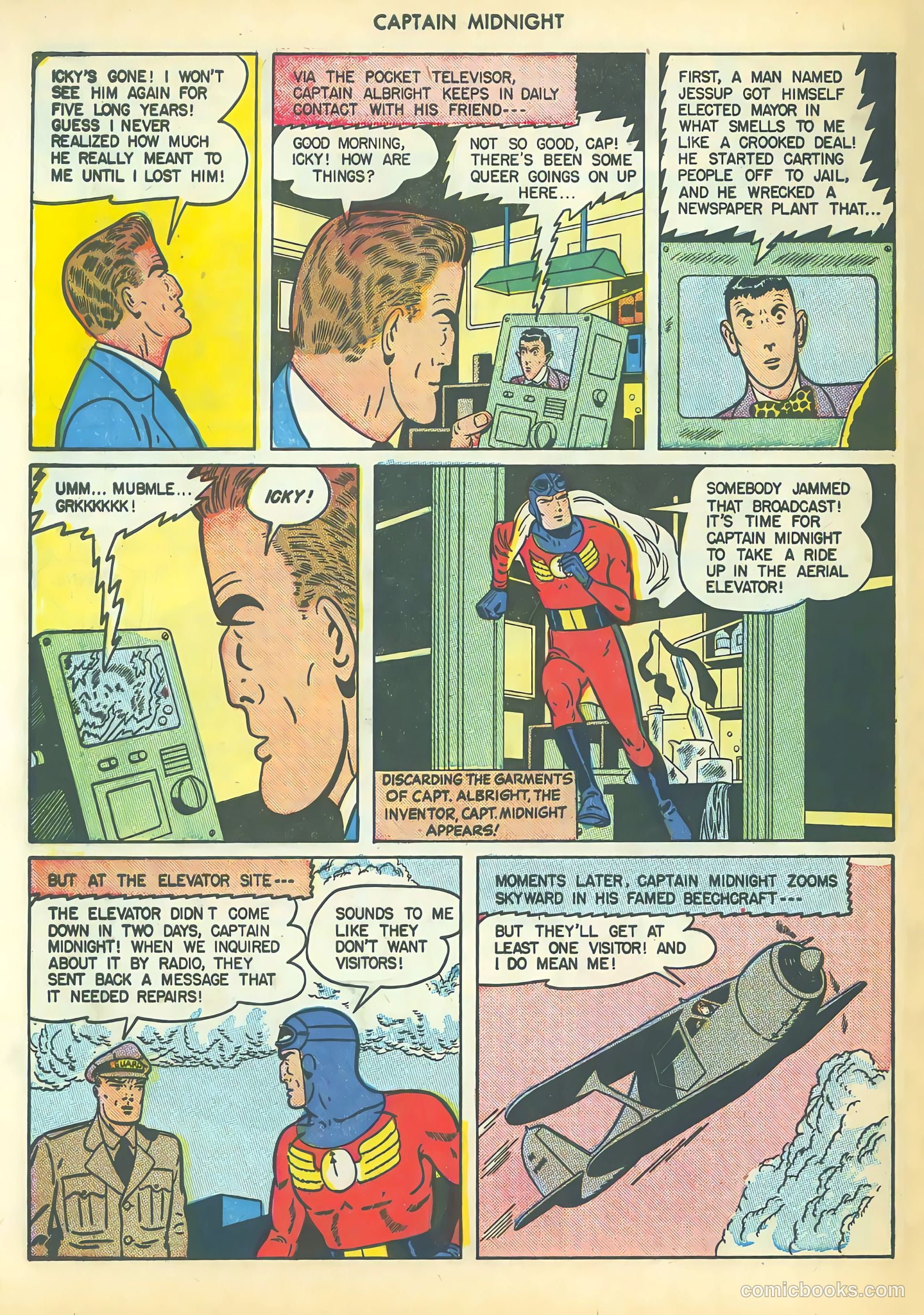 Captain Midnight #46 — page 44 of 52
