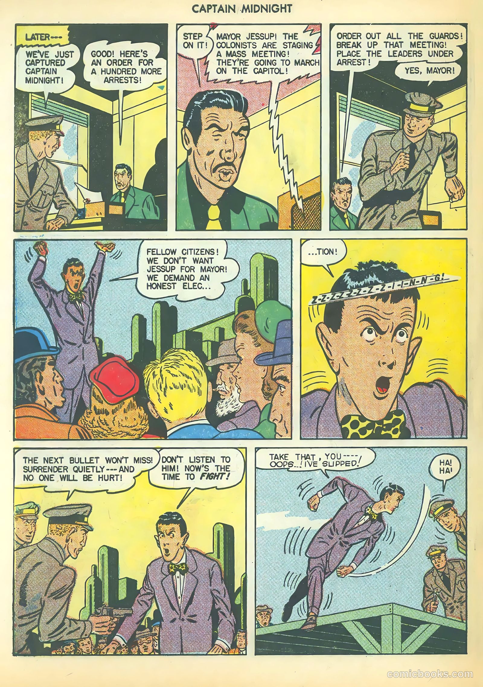 Captain Midnight #46 — page 46 of 52