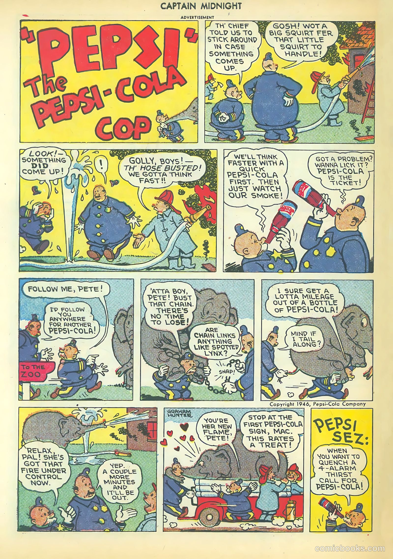 Captain Midnight #46 — page 50 of 52