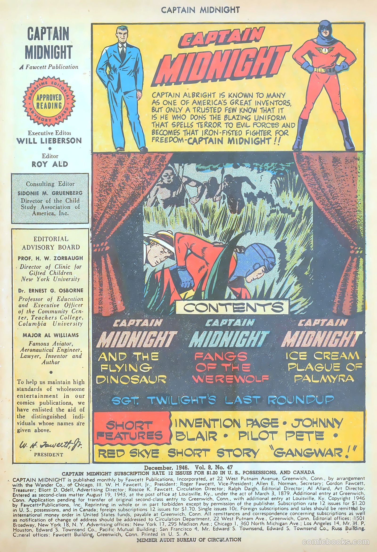 Captain Midnight #47 — page 3 of 52