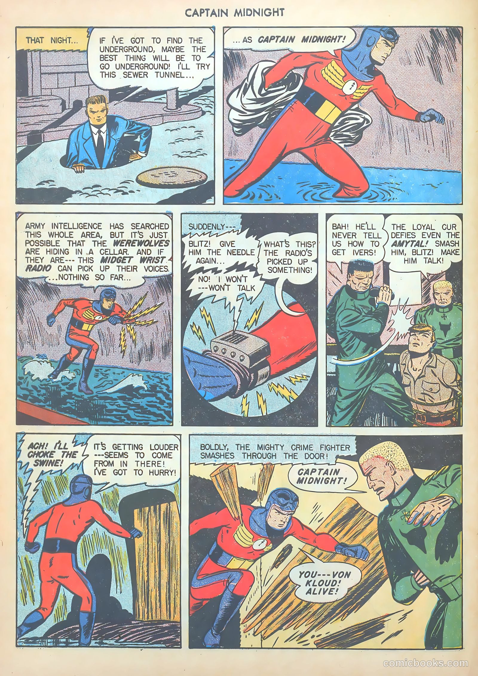 Captain Midnight #47 — page 8 of 52