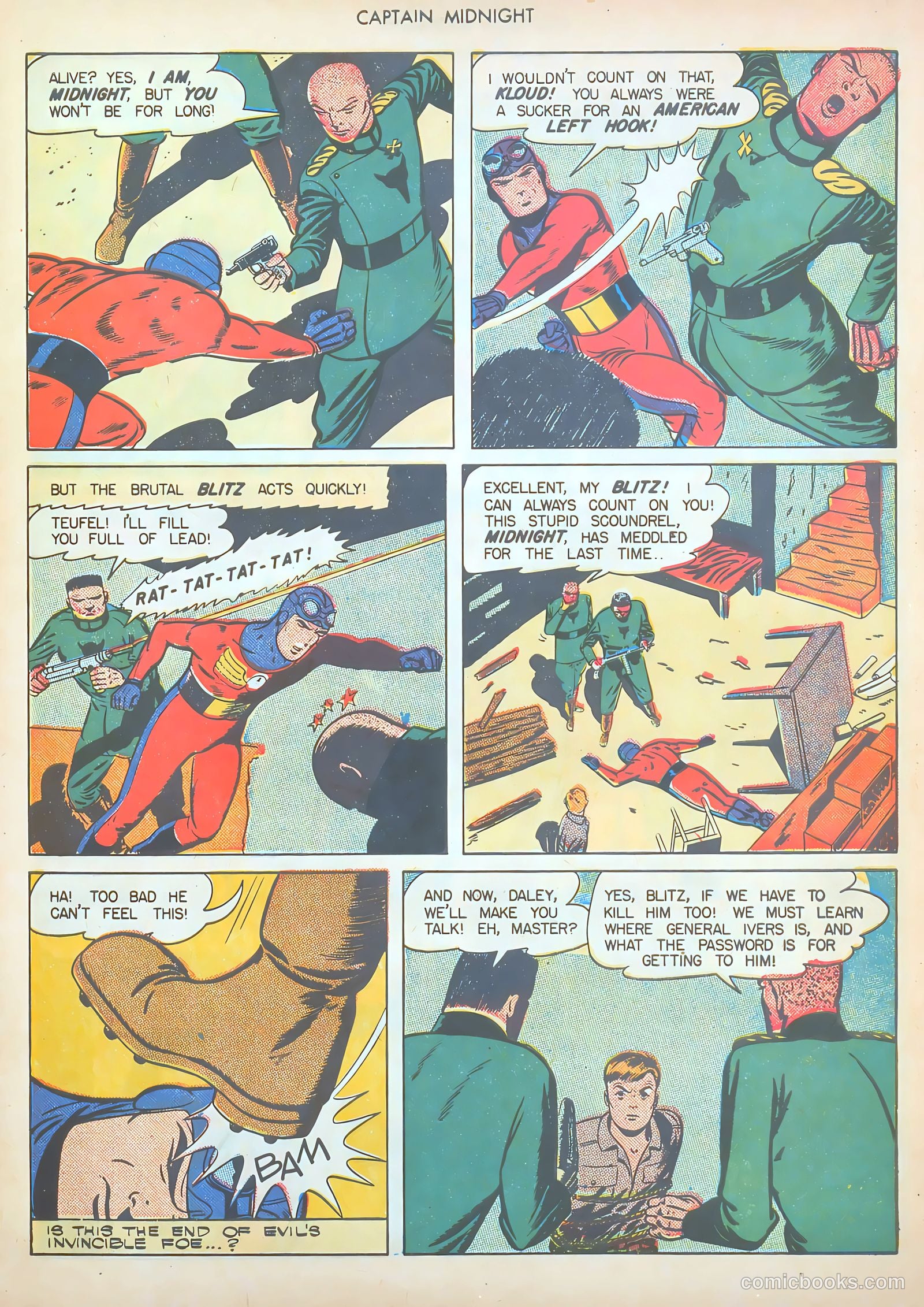 Captain Midnight #47 — page 9 of 52