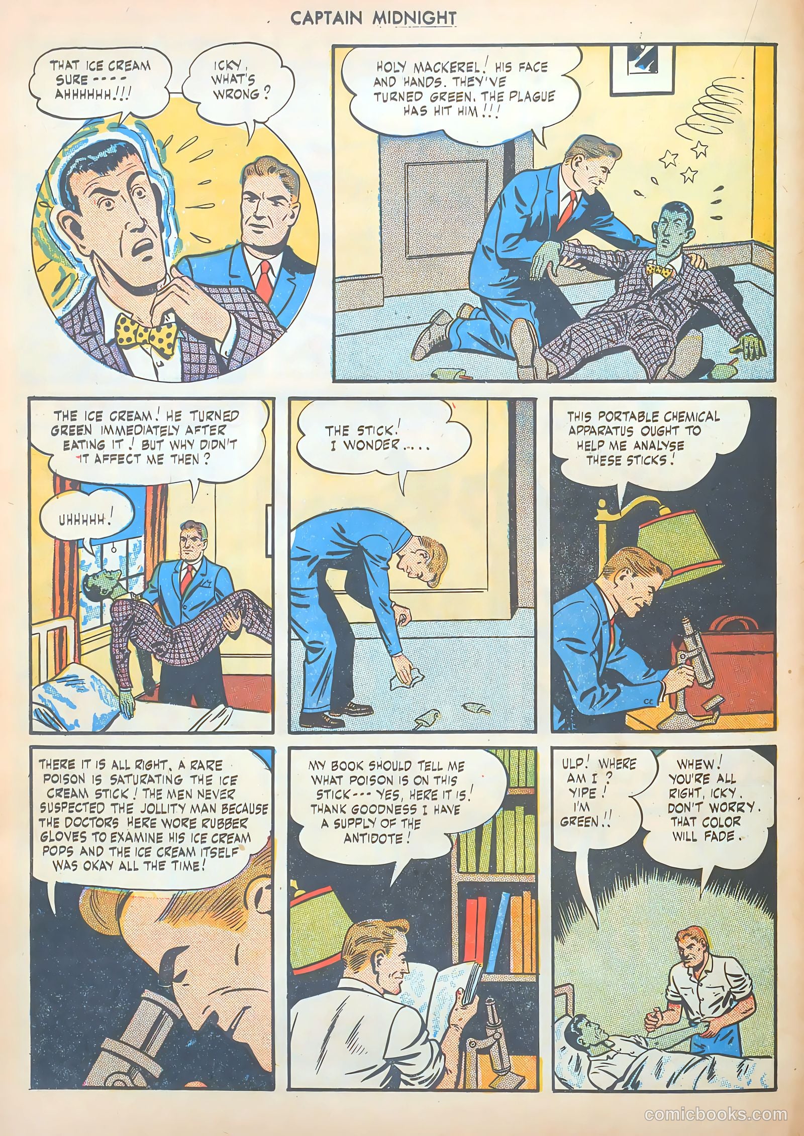 Captain Midnight #47 — page 18 of 52