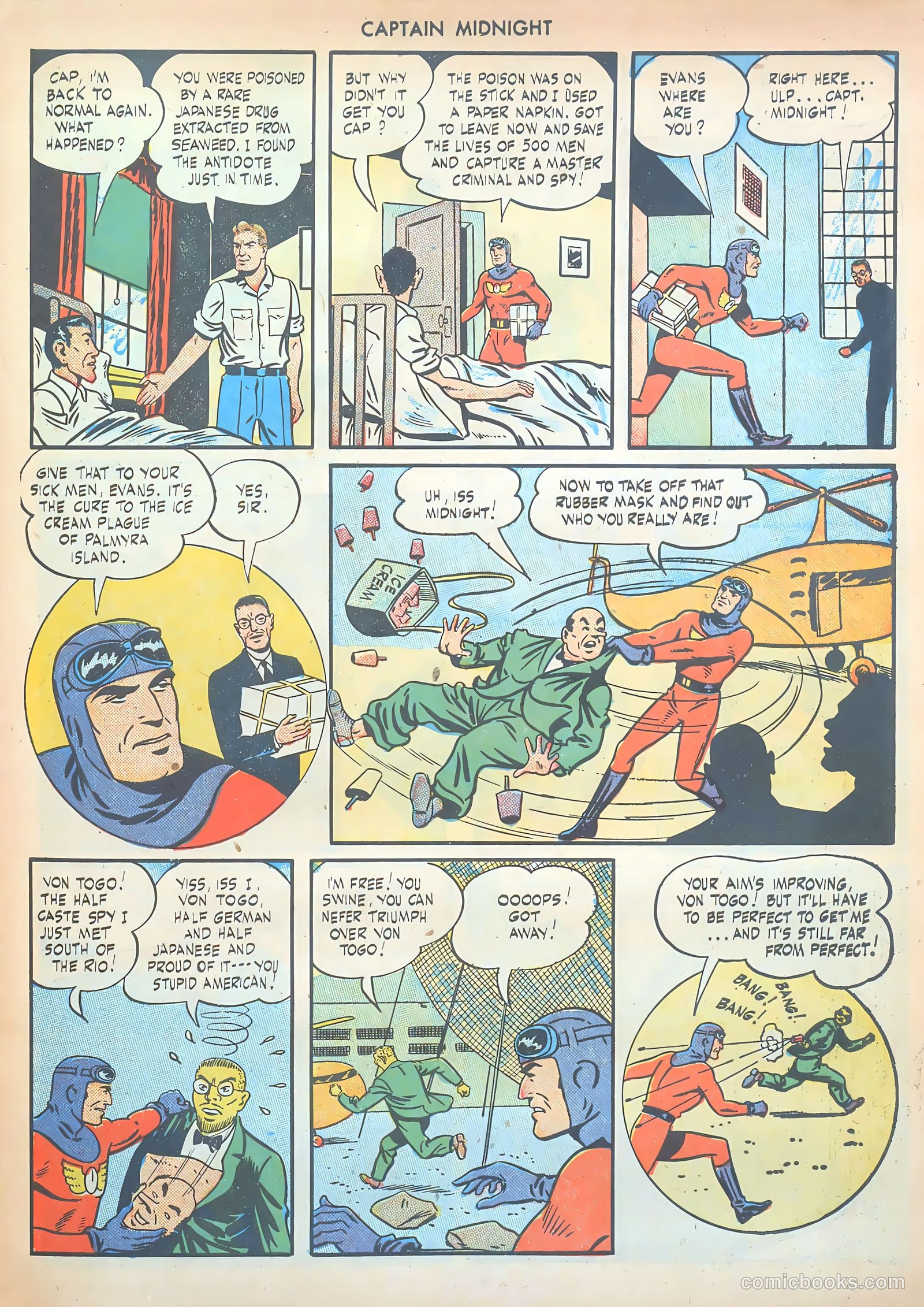 Captain Midnight #47 — page 19 of 52