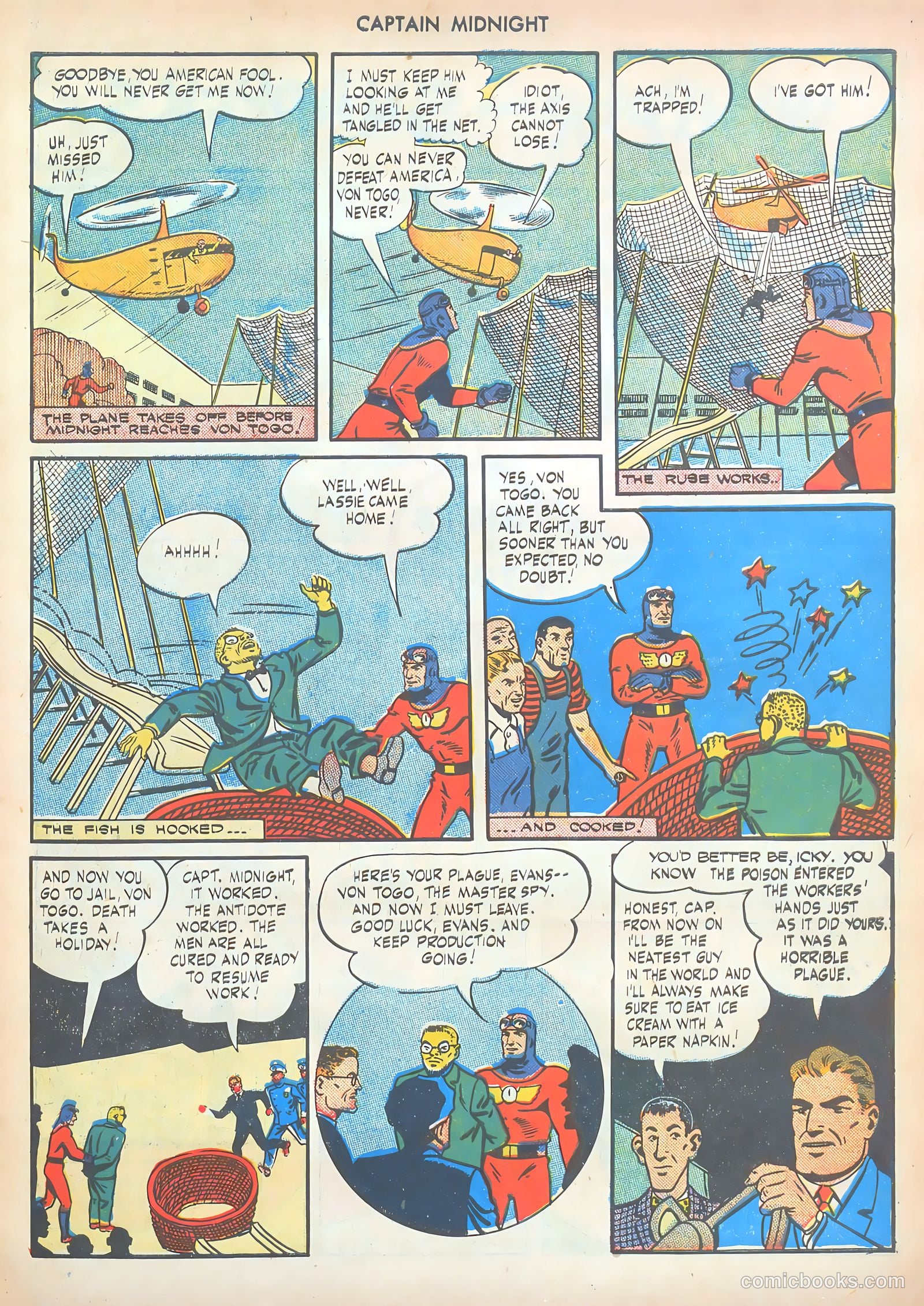 Captain Midnight #47 — page 21 of 52