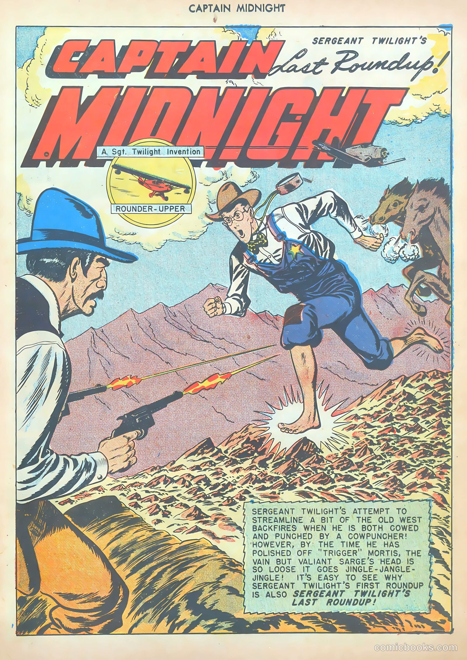 Captain Midnight #47 — page 25 of 52