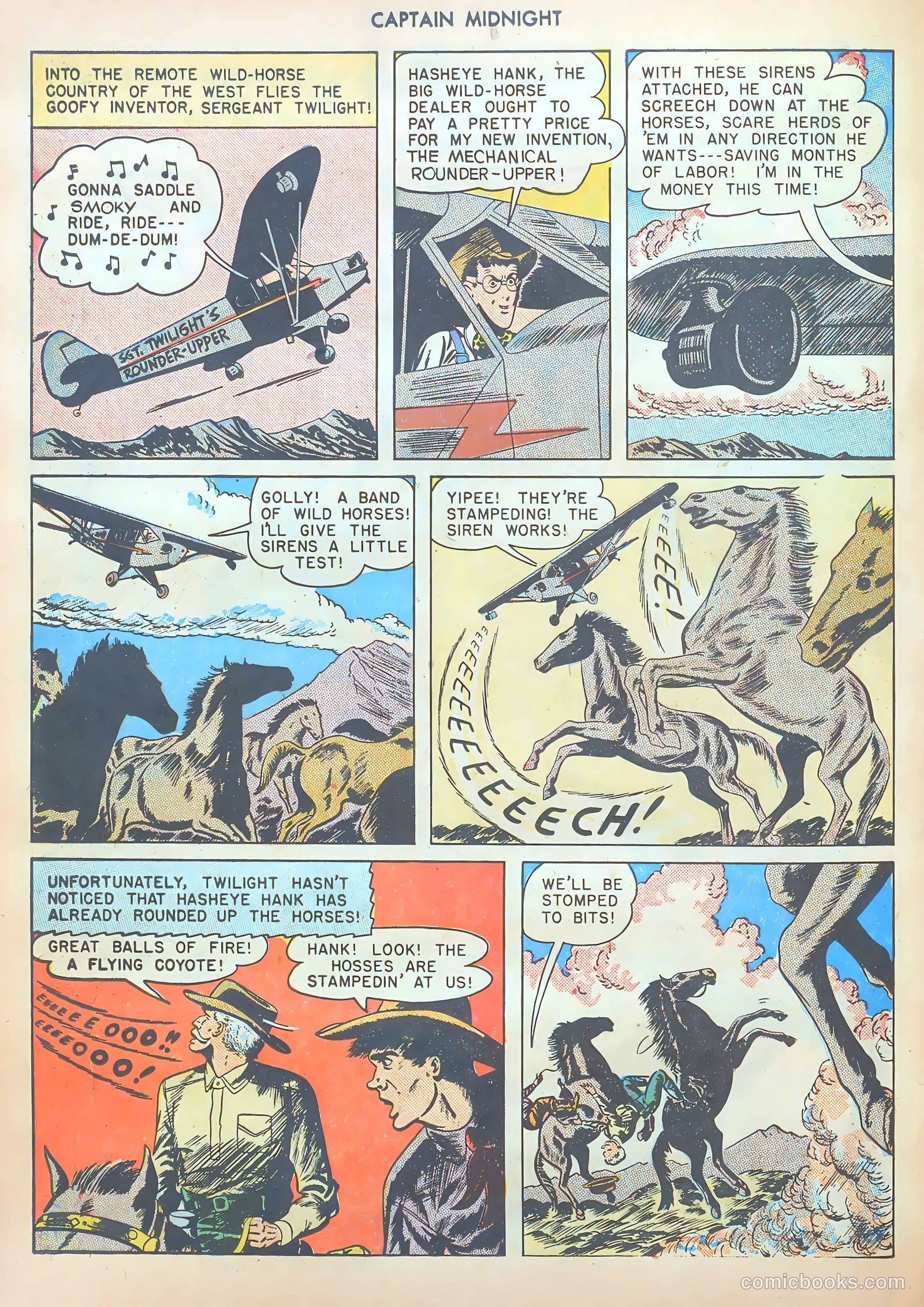 Captain Midnight #47 — page 26 of 52
