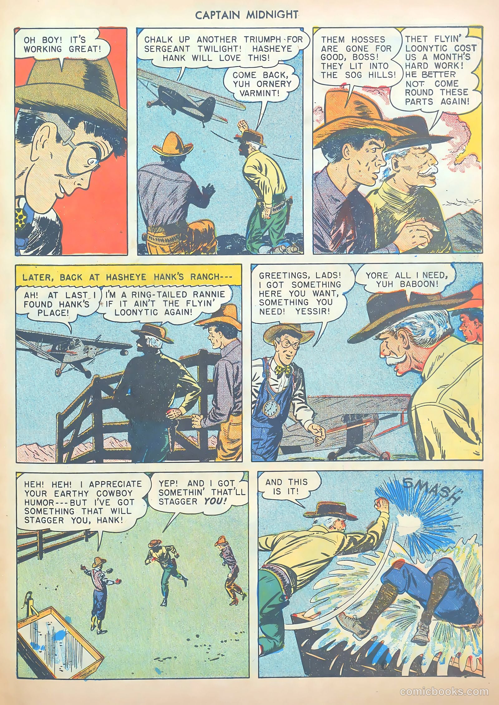 Captain Midnight #47 — page 27 of 52