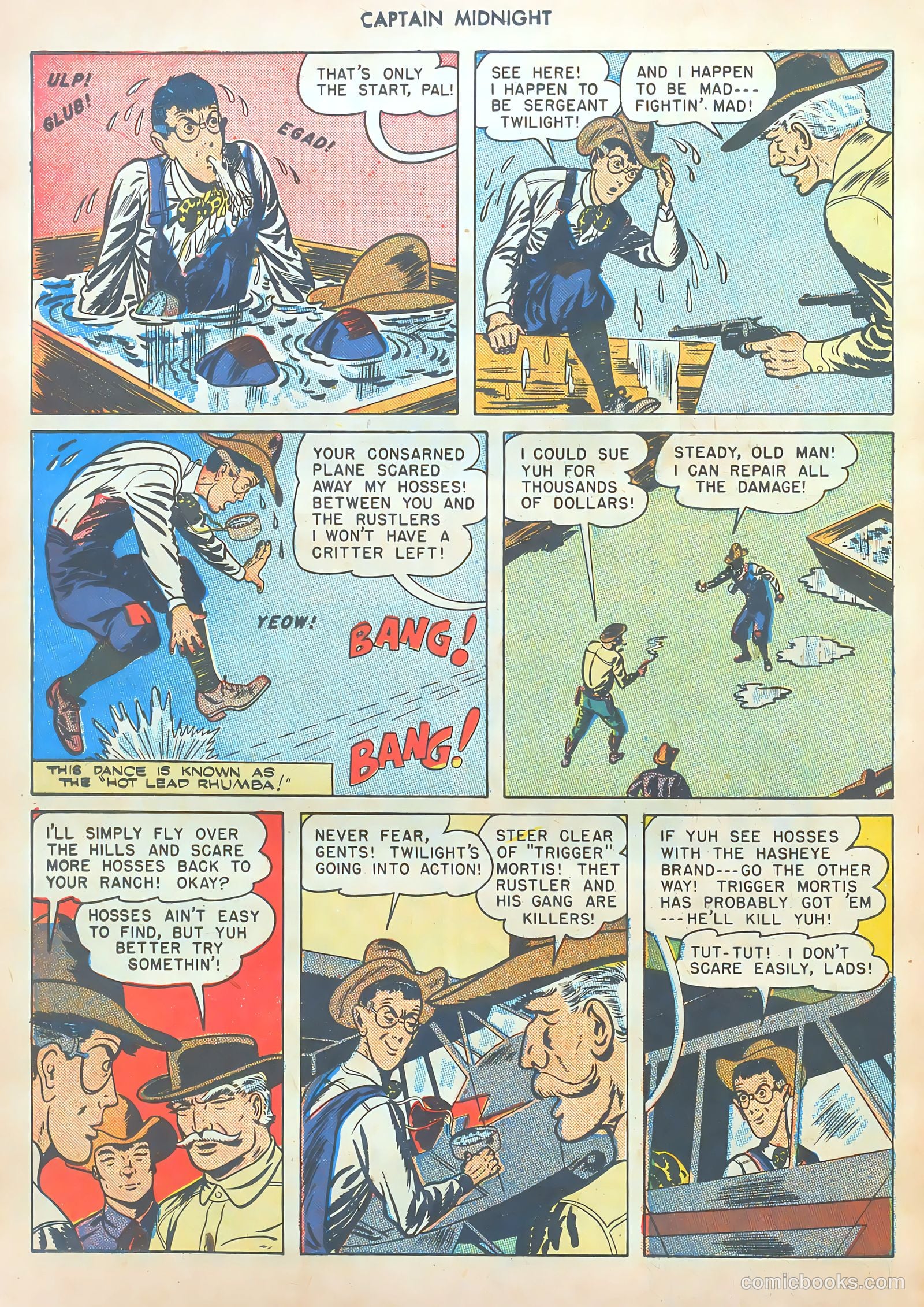 Captain Midnight #47 — page 28 of 52