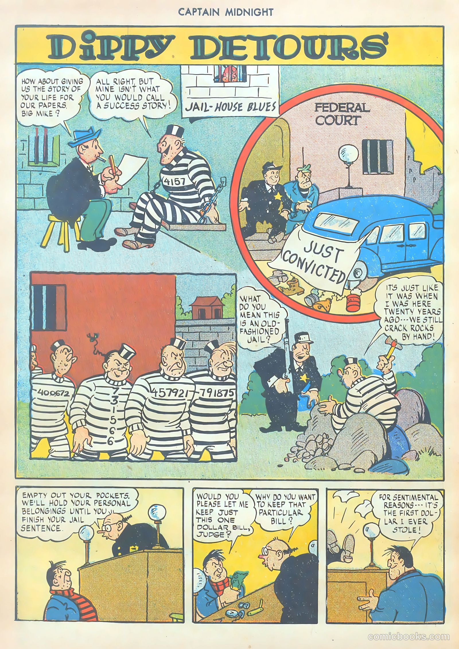 Captain Midnight #47 — page 32 of 52