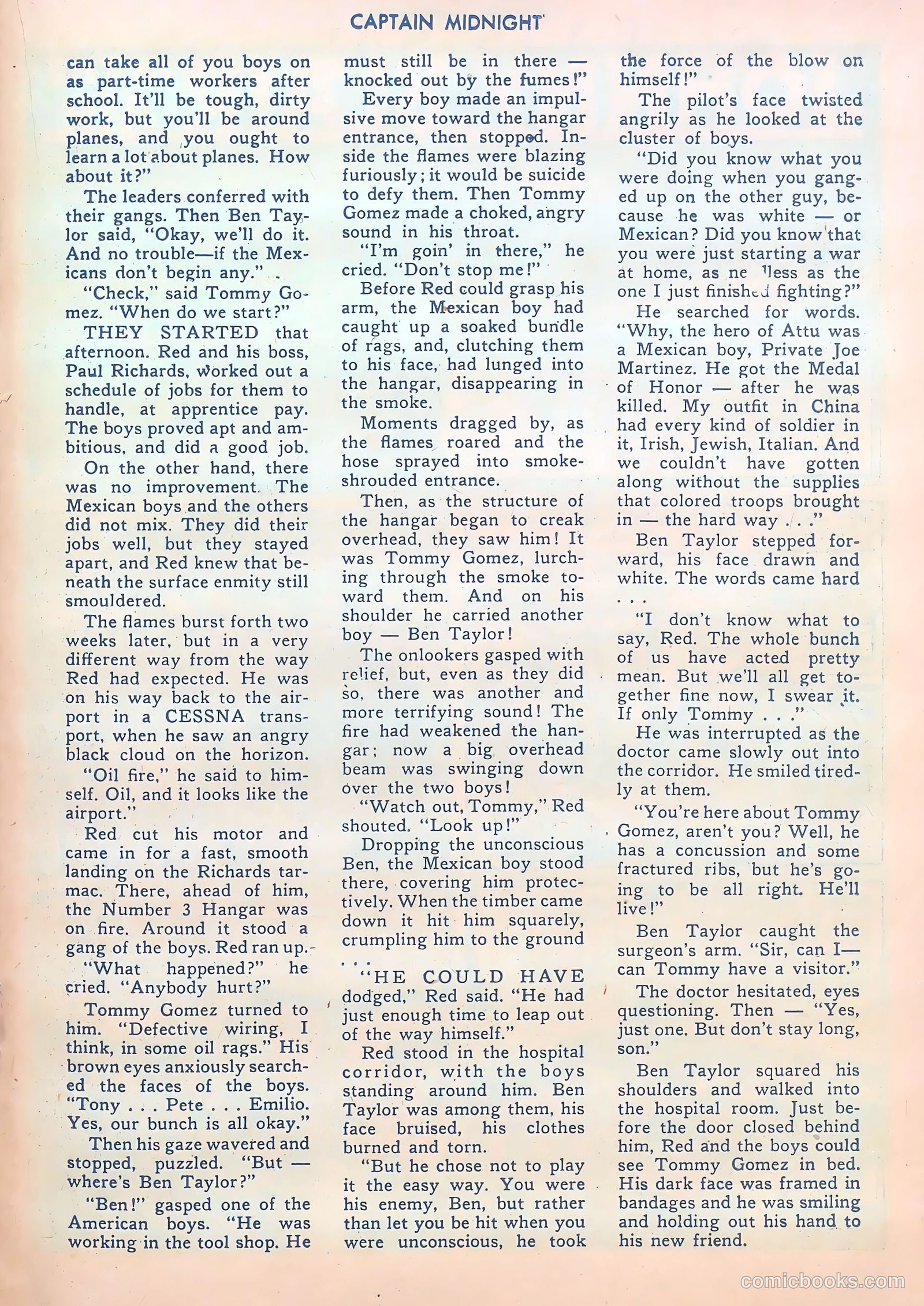 Captain Midnight #47 — page 35 of 52