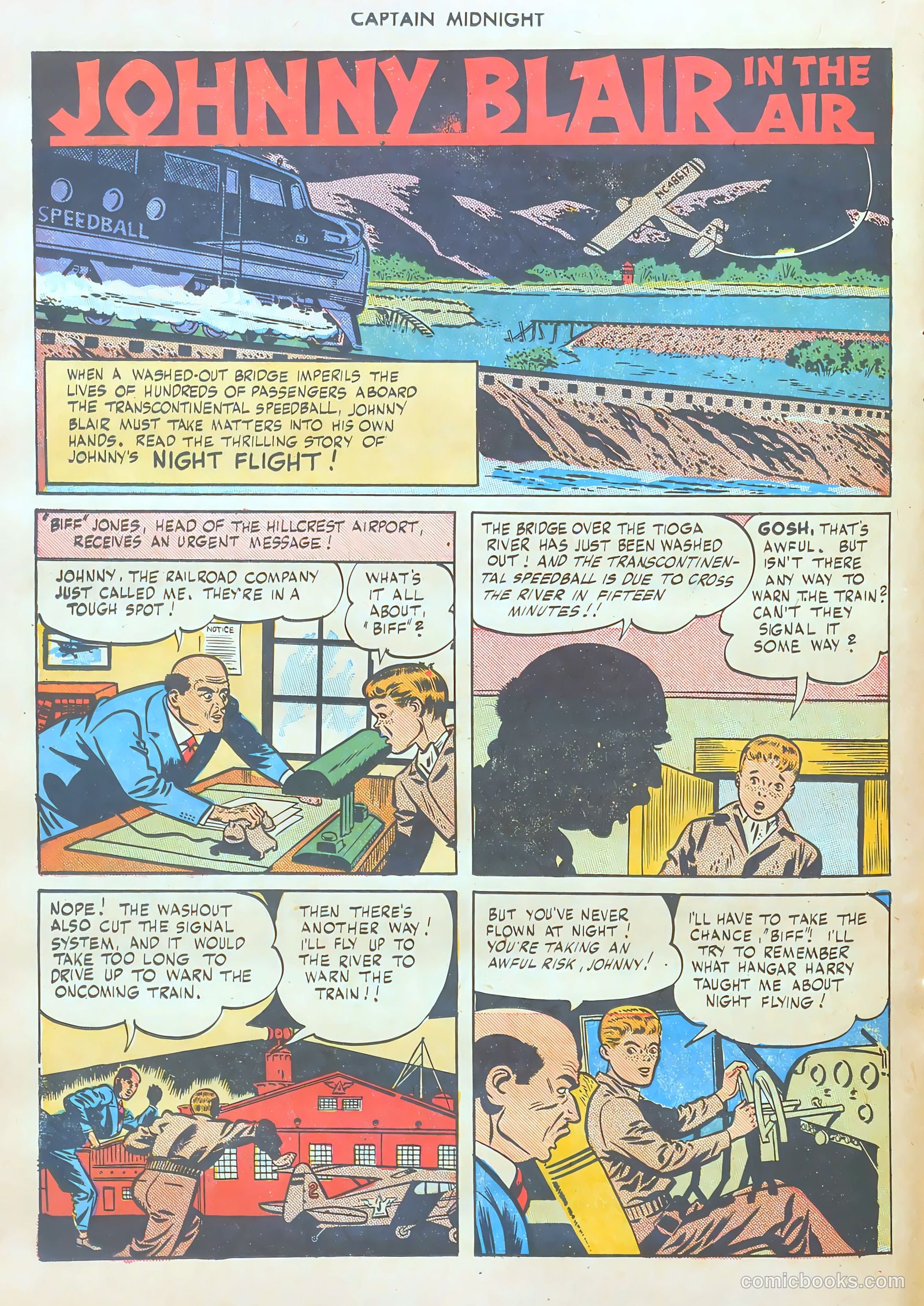 Captain Midnight #47 — page 36 of 52