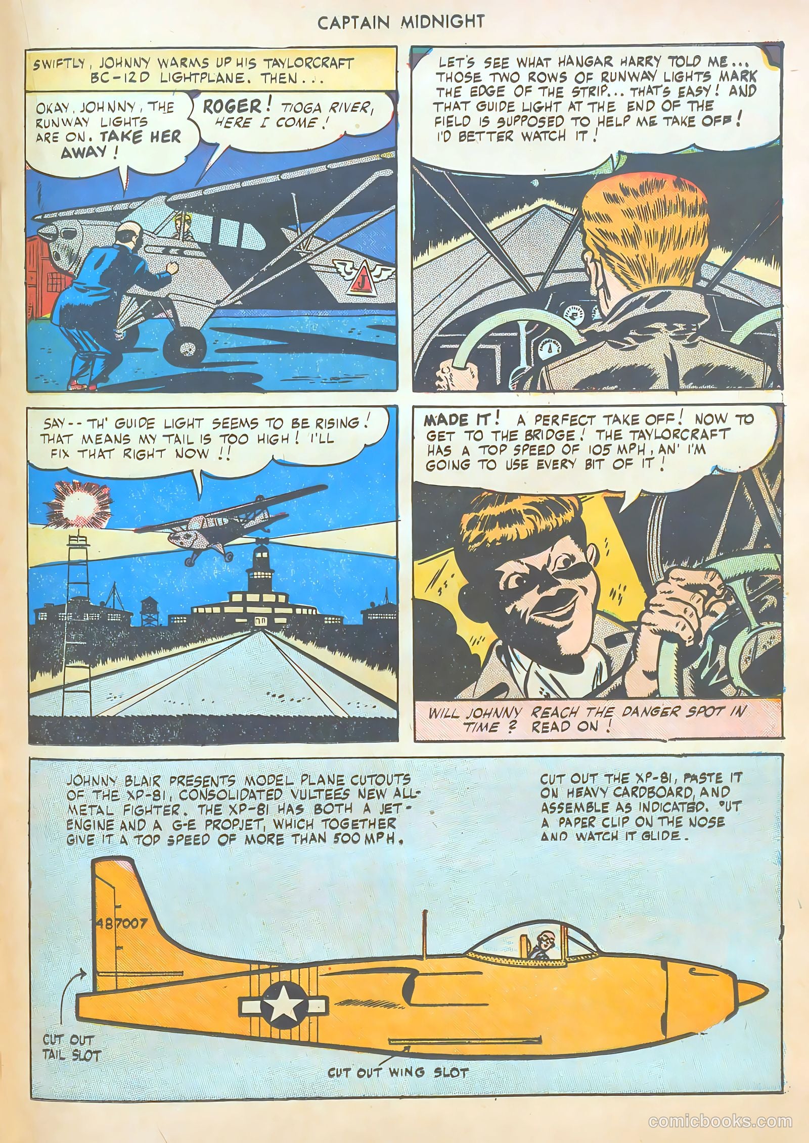 Captain Midnight #47 — page 37 of 52