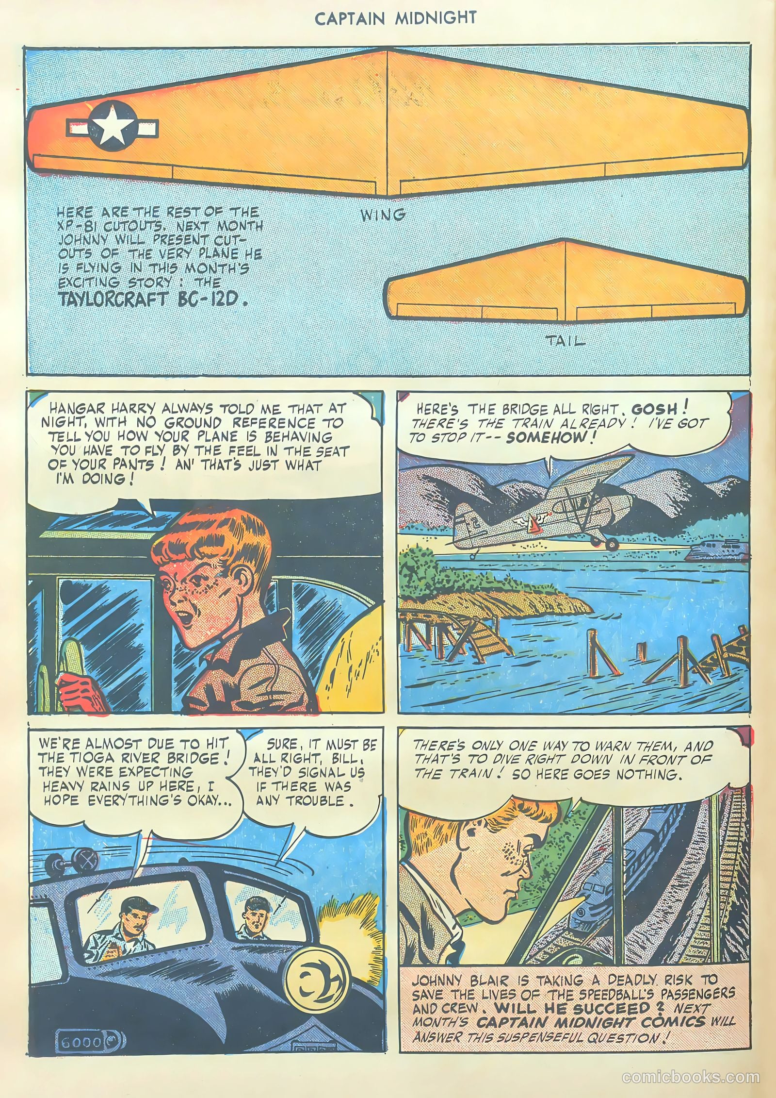 Captain Midnight #47 — page 38 of 52