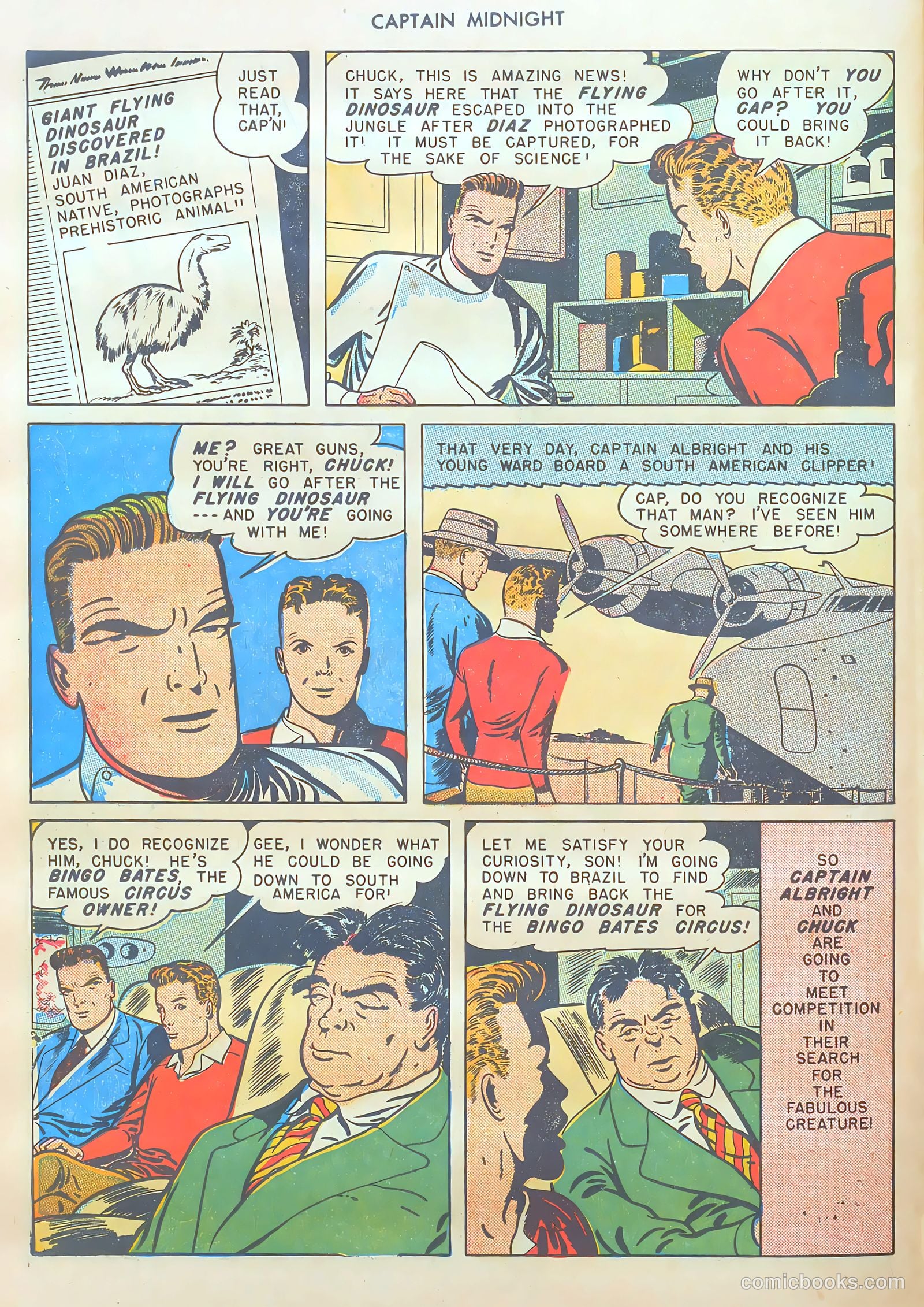 Captain Midnight #47 — page 42 of 52