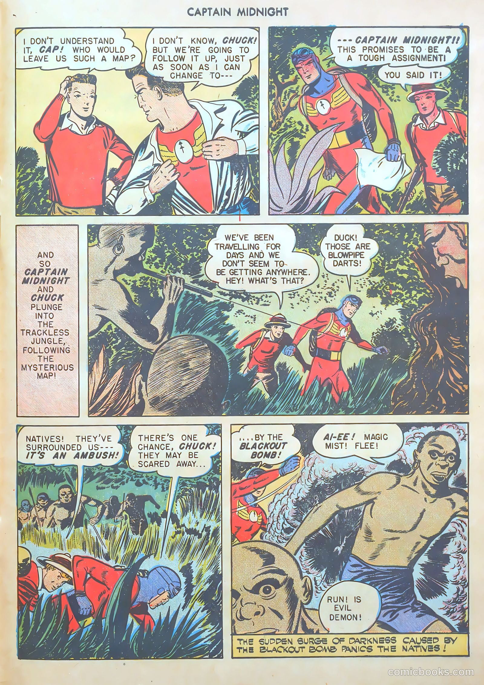Captain Midnight #47 — page 45 of 52