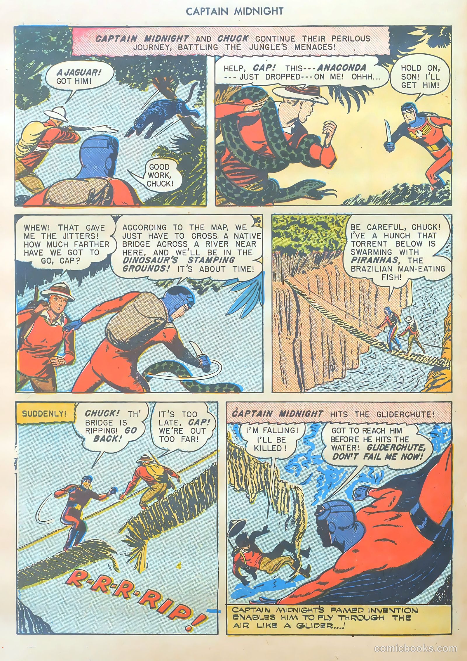 Captain Midnight #47 — page 46 of 52