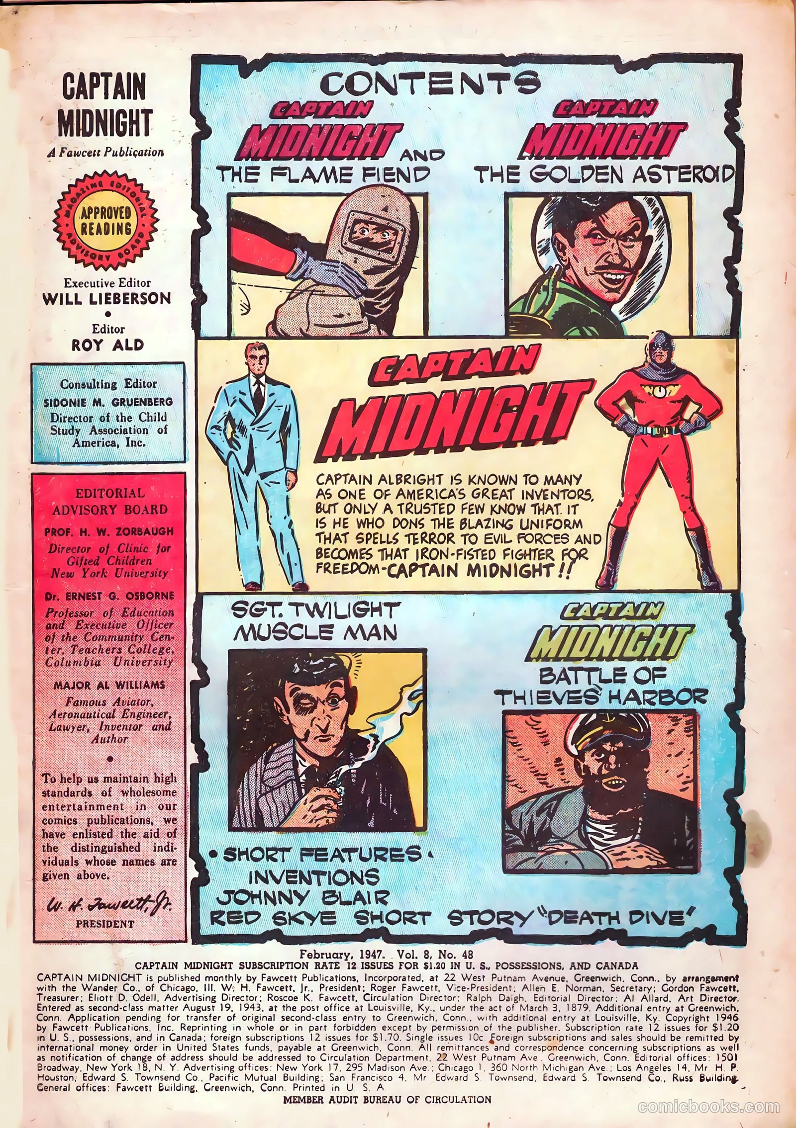 Captain Midnight #48 — page 3 of 52