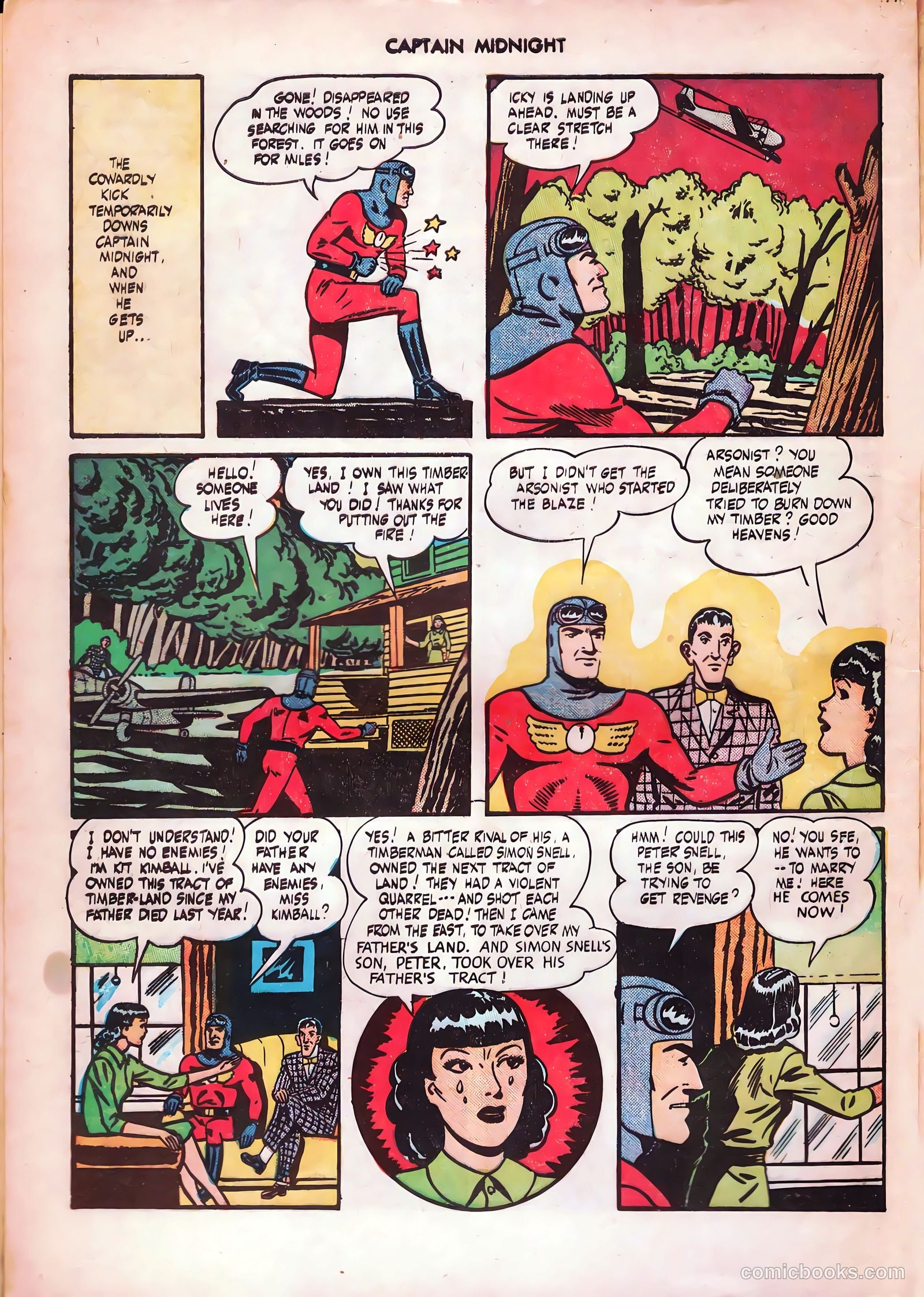Captain Midnight #48 — page 8 of 52
