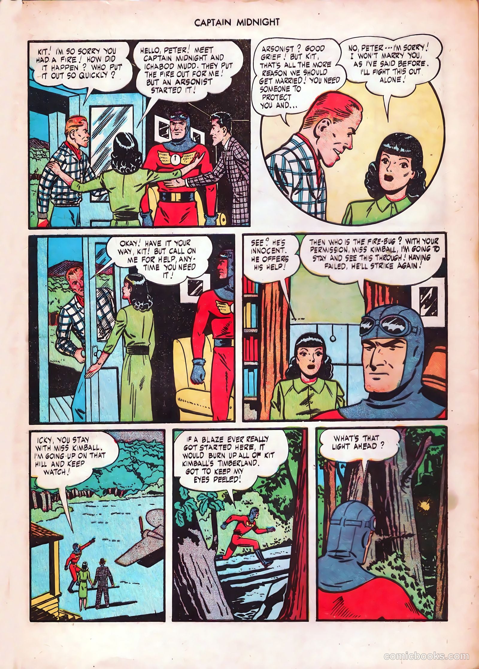 Captain Midnight #48 — page 9 of 52
