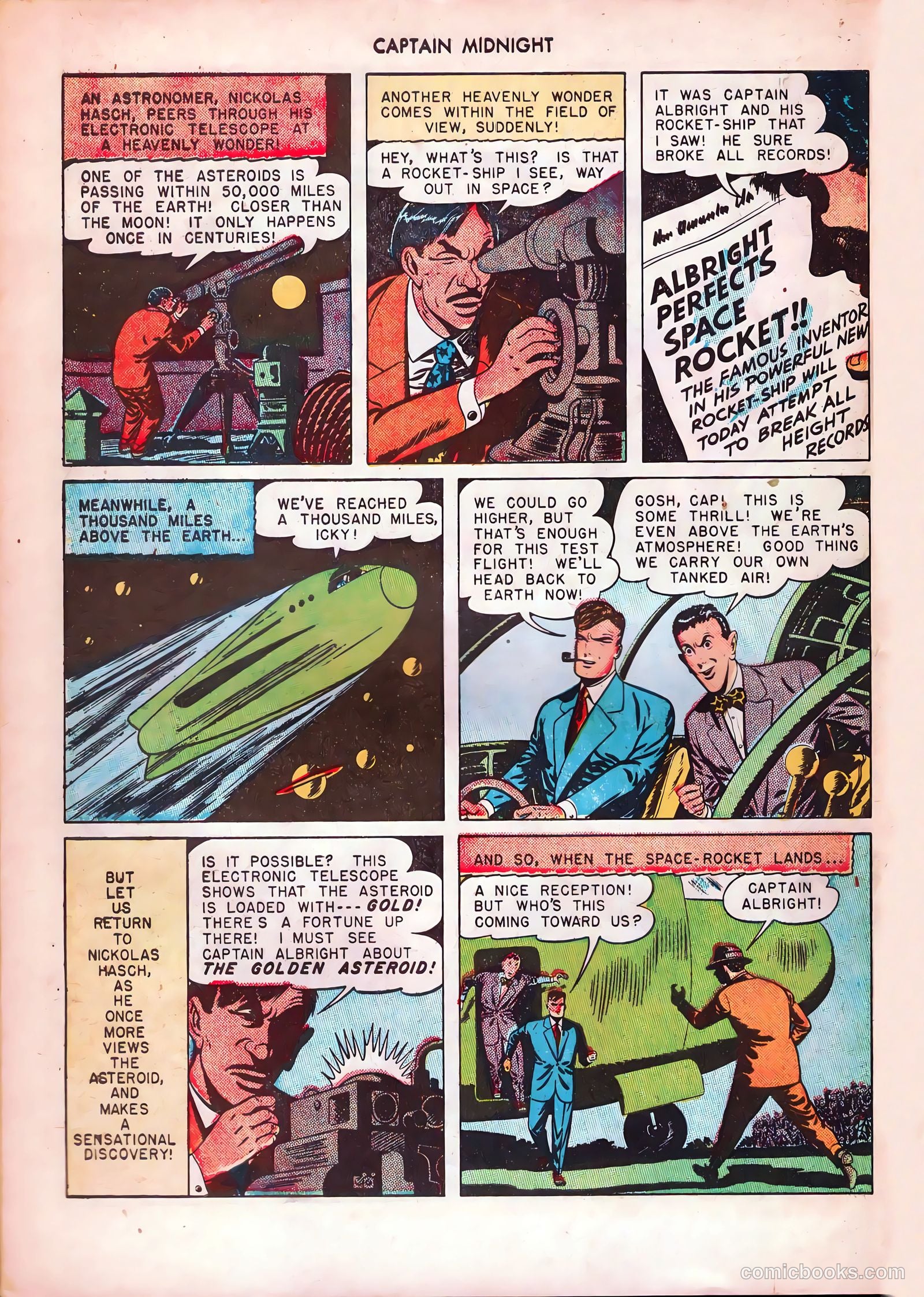 Captain Midnight #48 — page 22 of 52