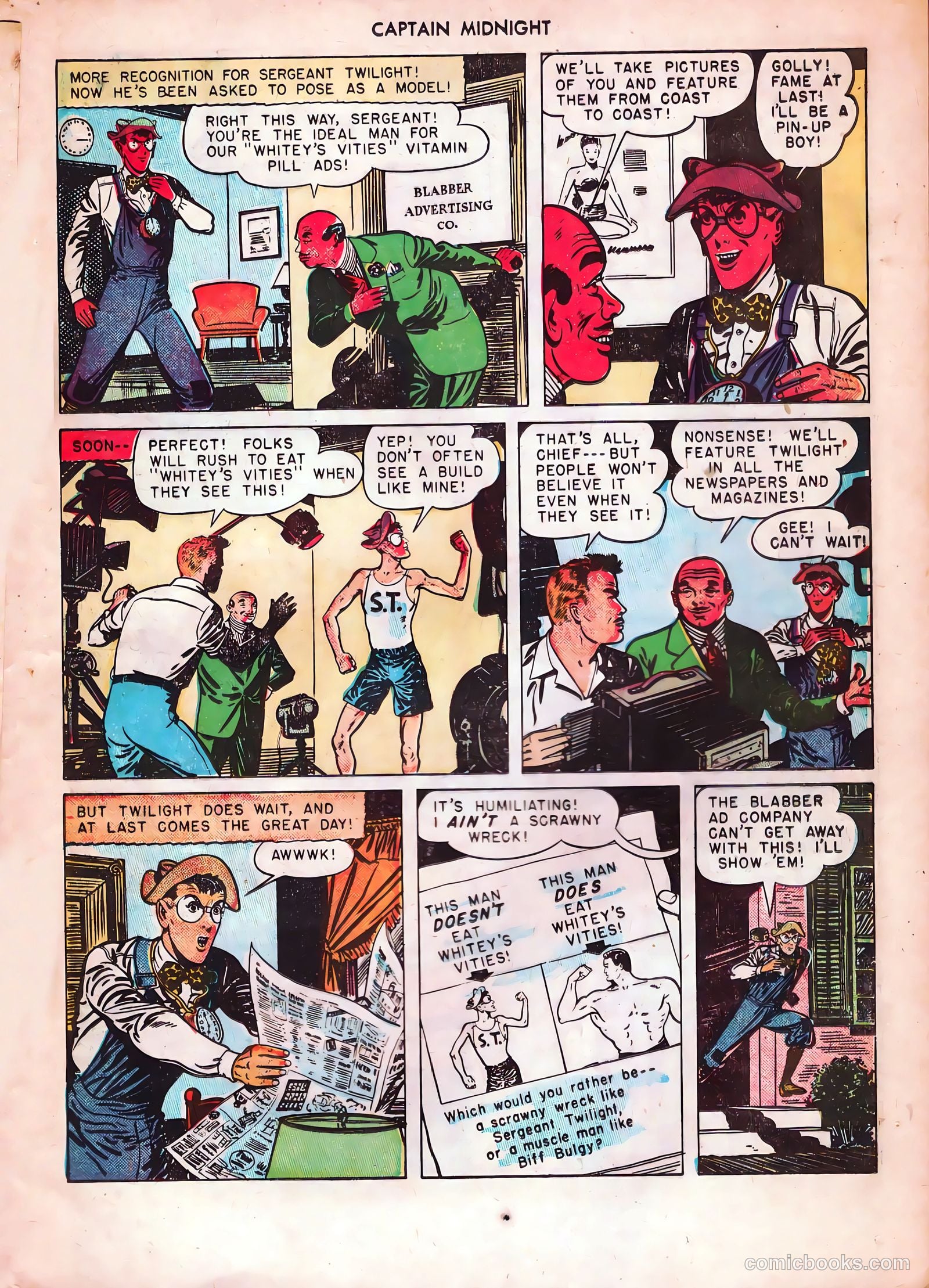 Captain Midnight #48 — page 29 of 52