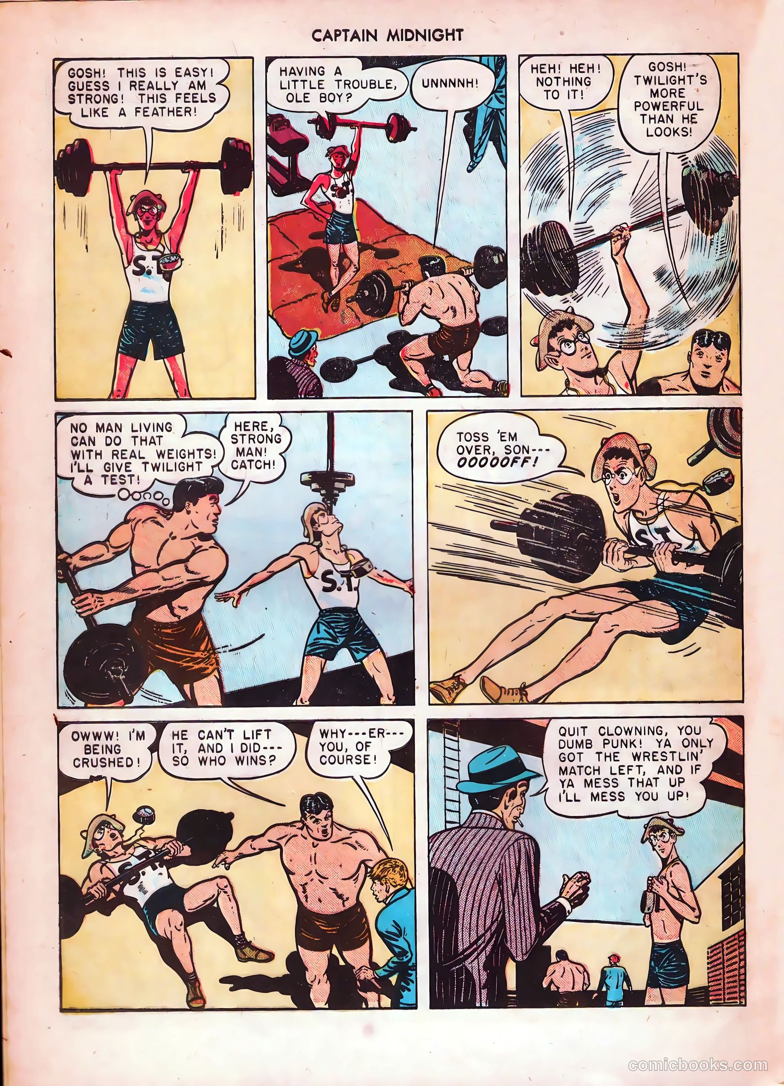 Captain Midnight #48 — page 32 of 52