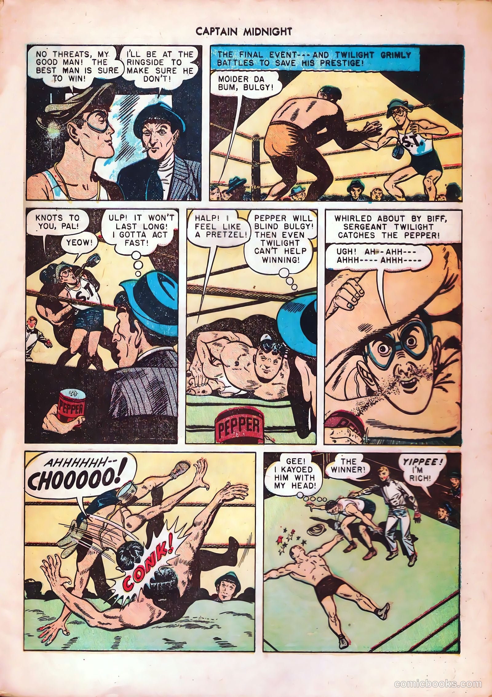 Captain Midnight #48 — page 33 of 52